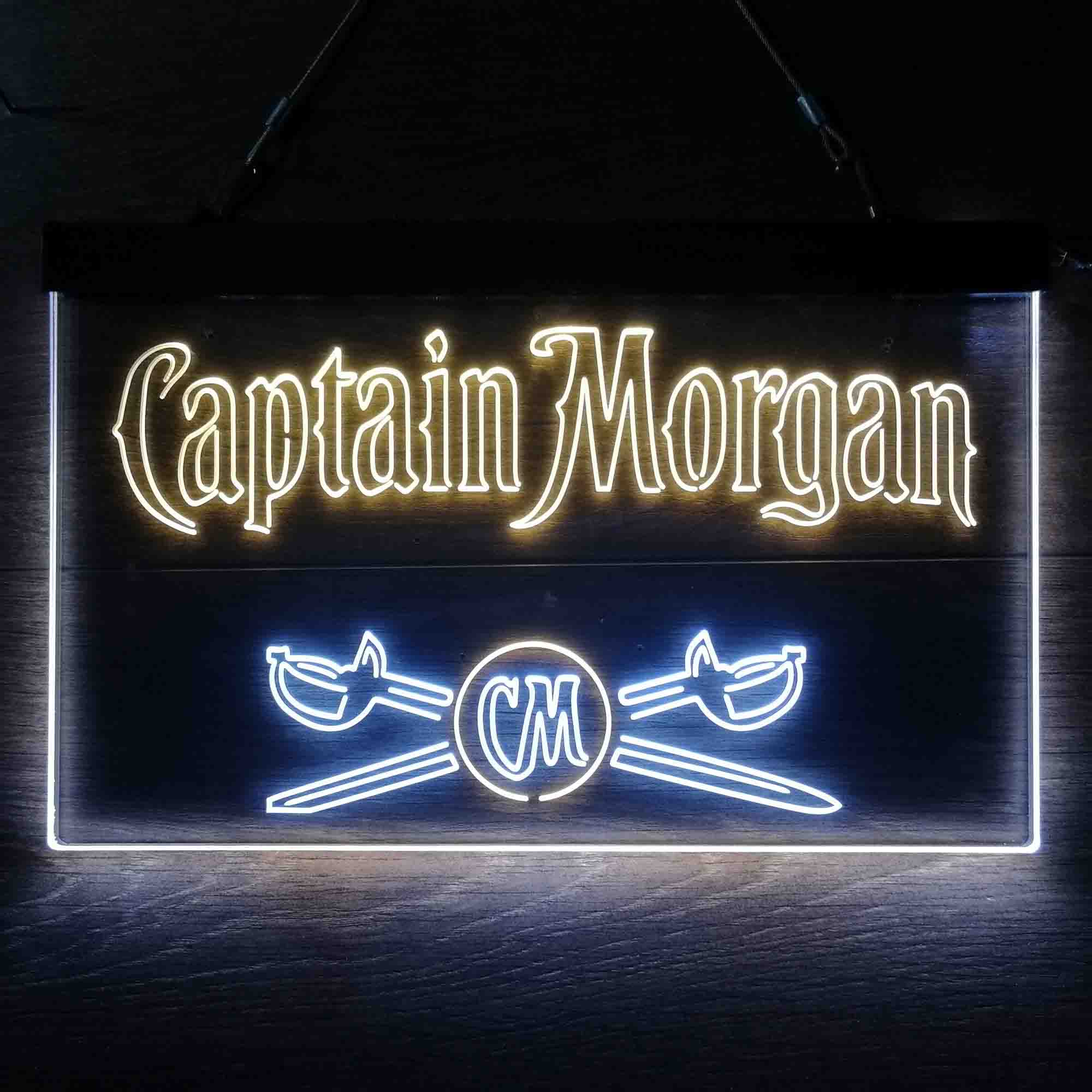 CM Captain Morgan Neon LED Sign