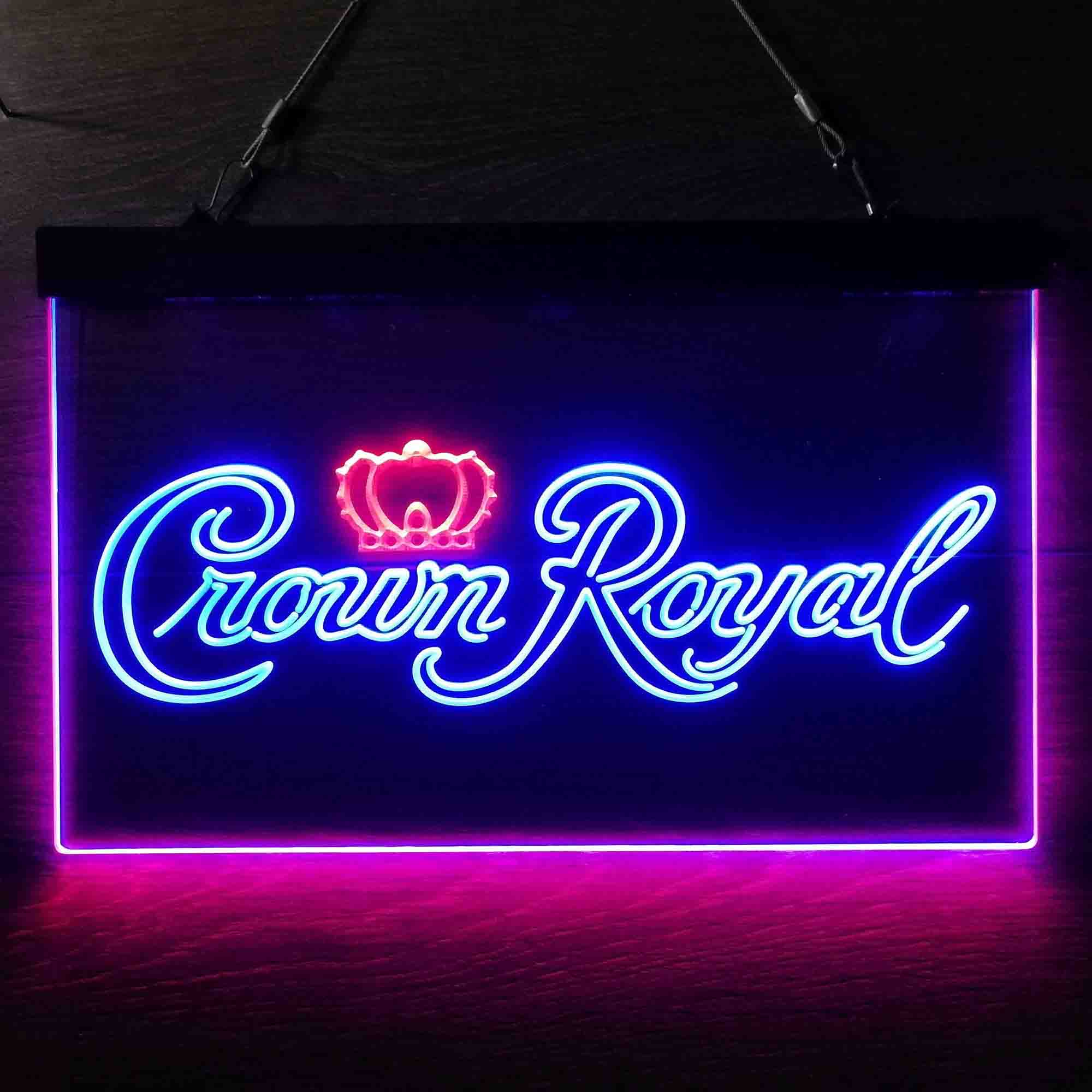 Crown Royal Pub Wine Neon LED Sign