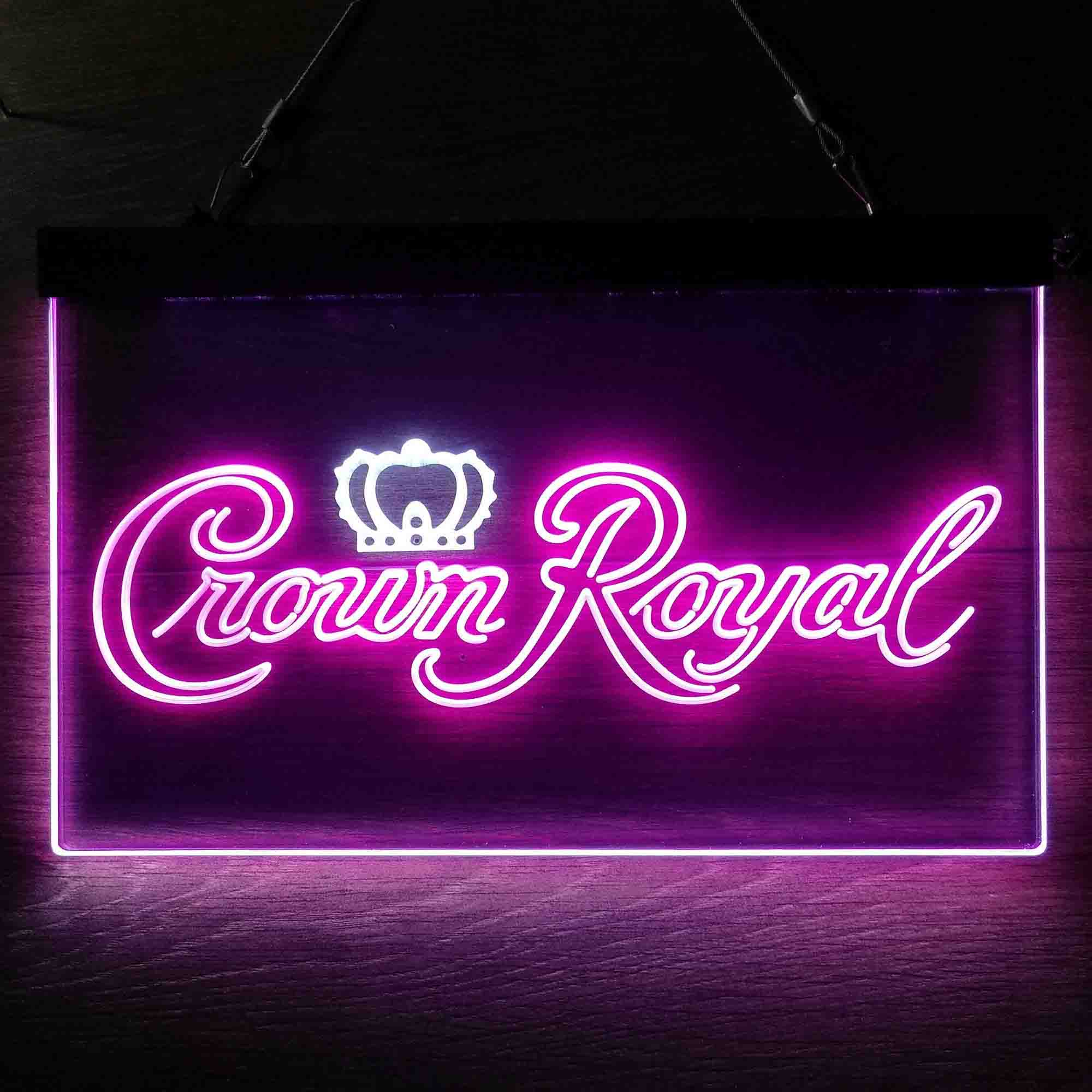 Crown Royal Pub Wine Neon LED Sign