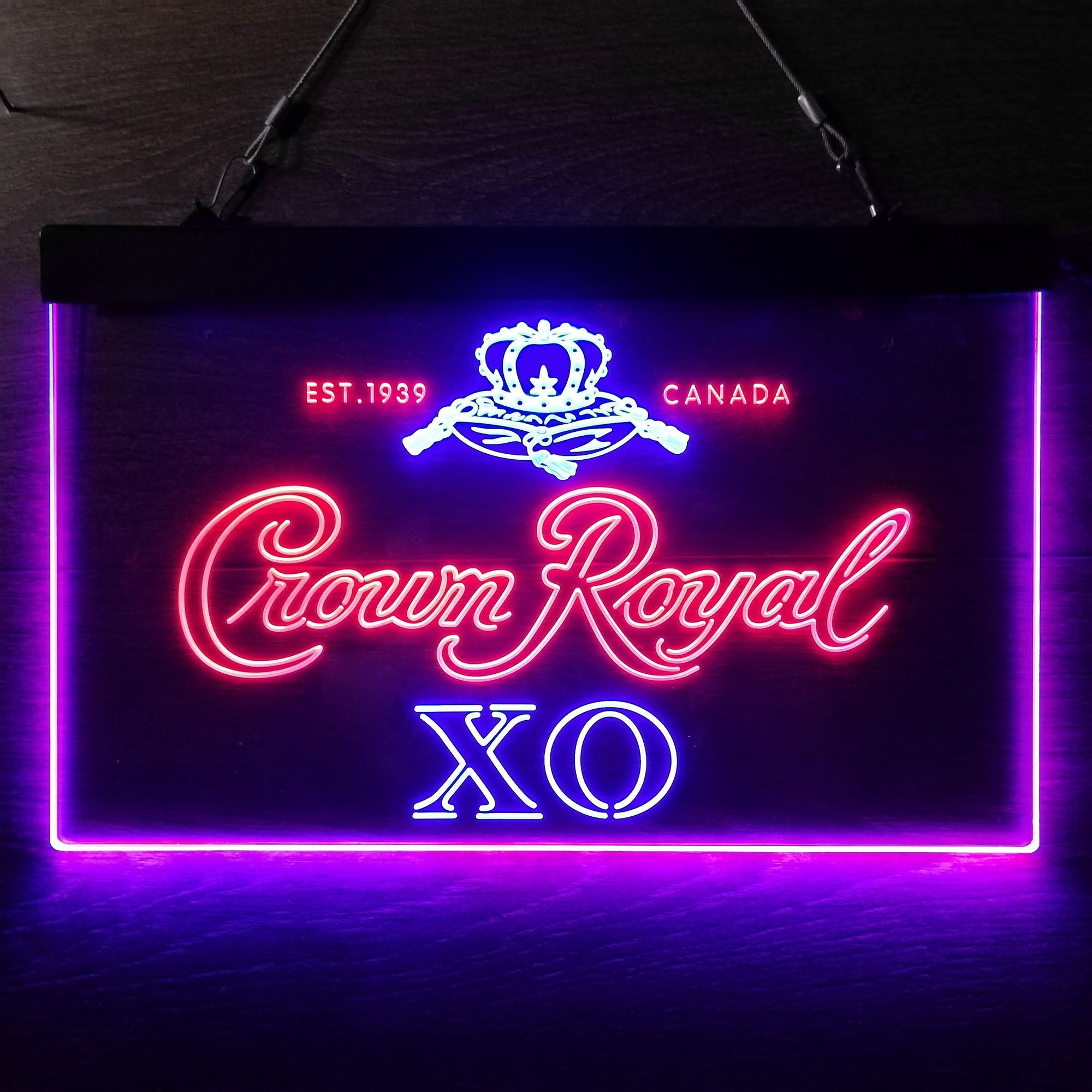 Crown Royal XO Neon LED Sign