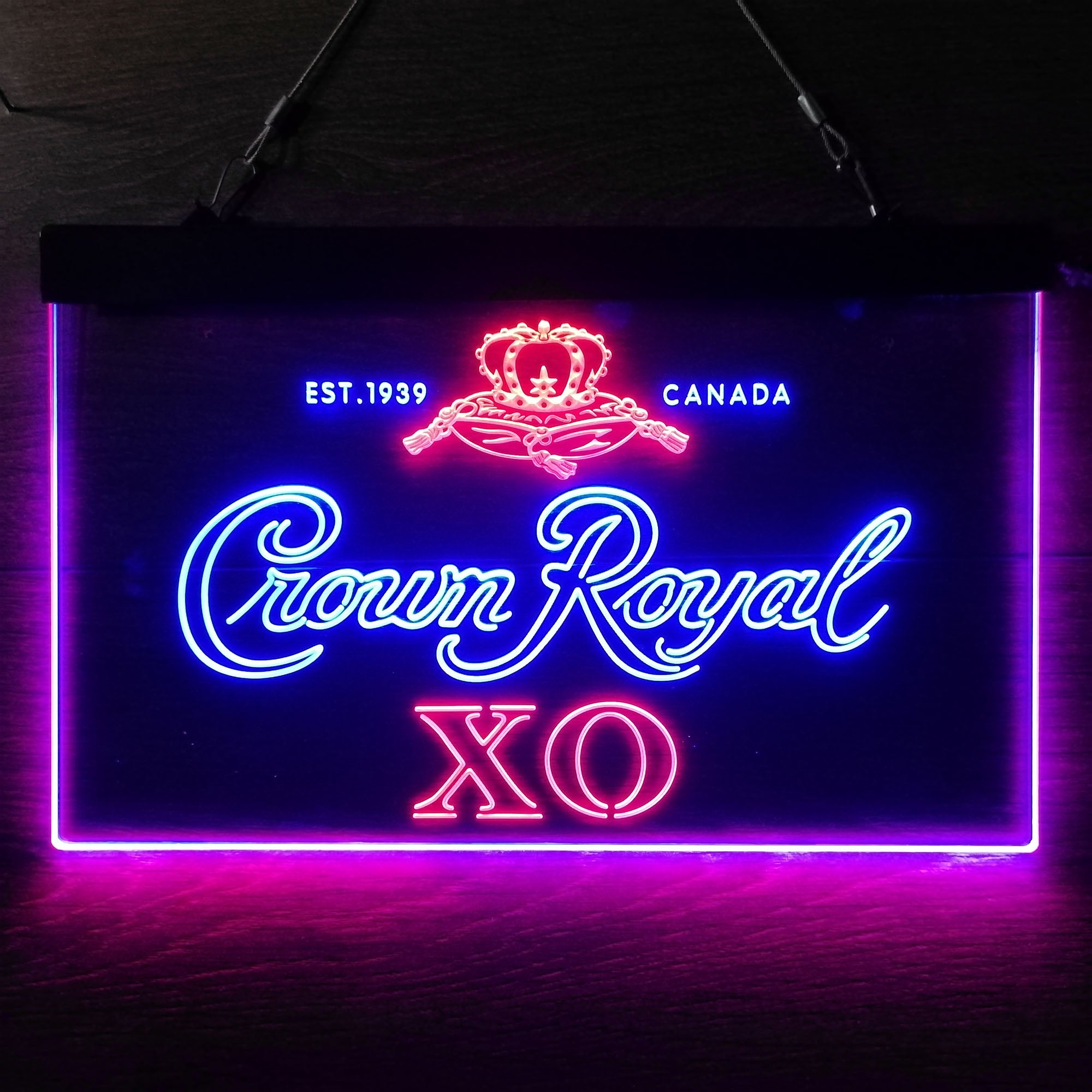 Crown Royal XO Neon LED Sign