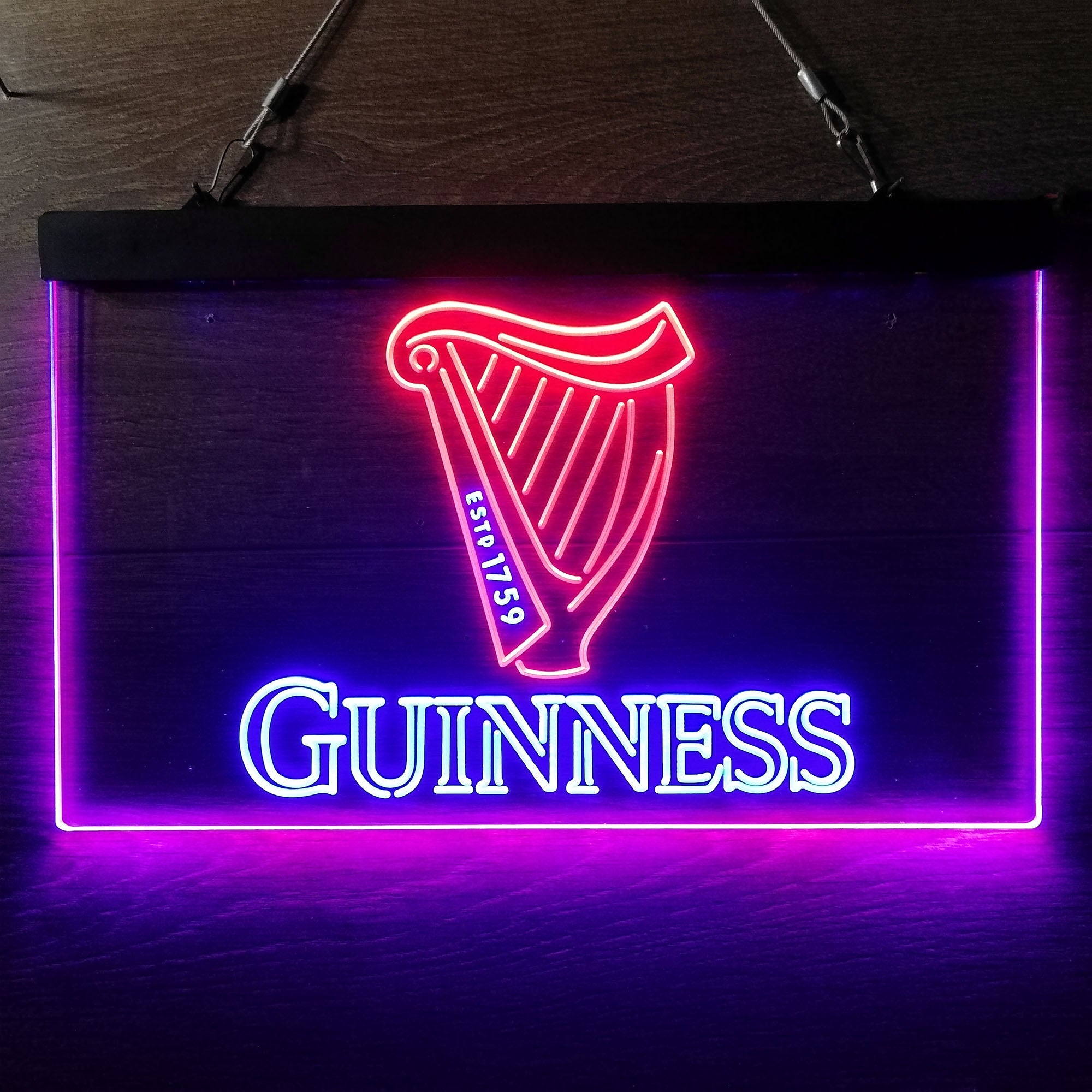 Guinness Beer Logo Neon LED Sign