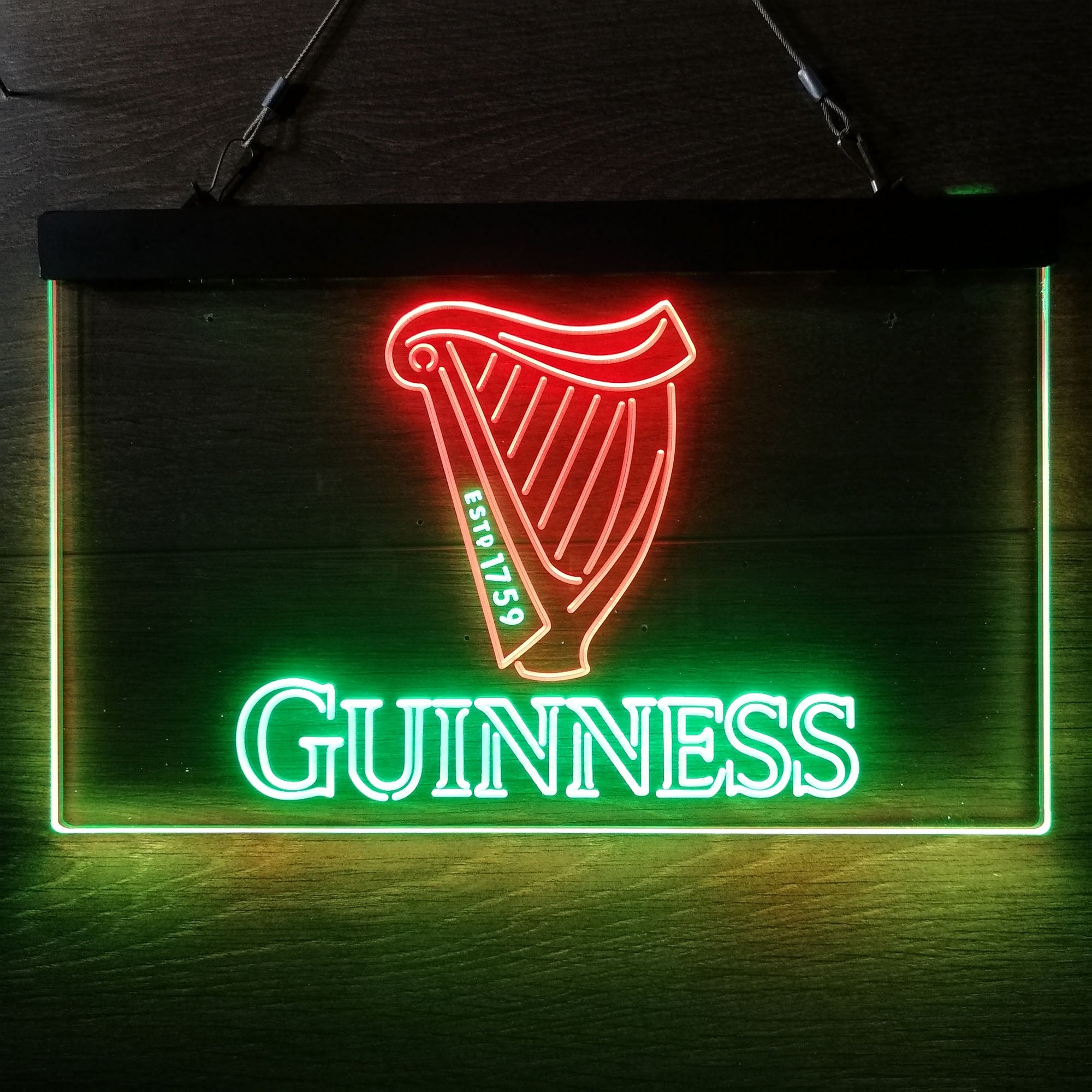 Guinness Beer Logo Neon LED Sign