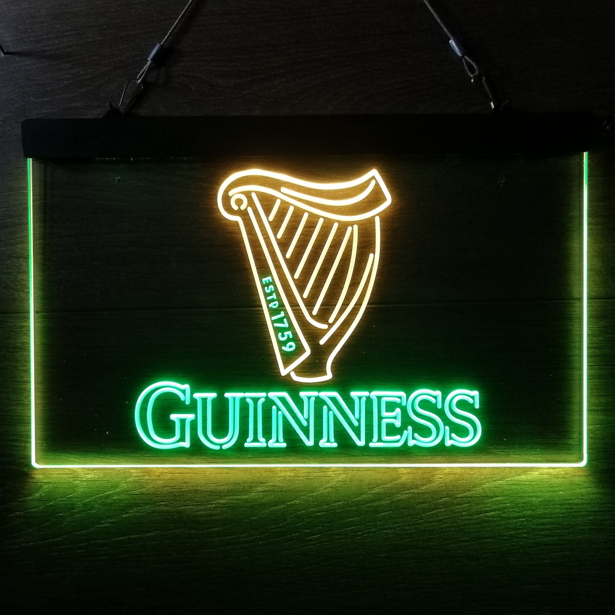 Guinness Beer Logo Neon LED Sign