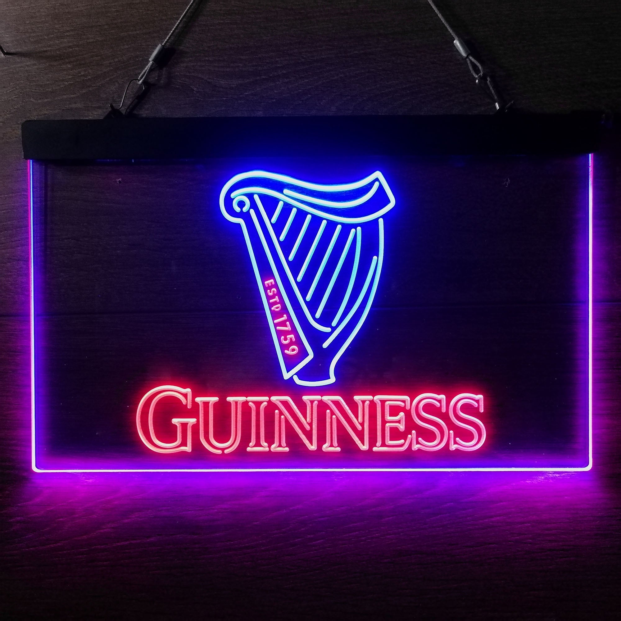 Guinness Beer Logo Neon LED Sign