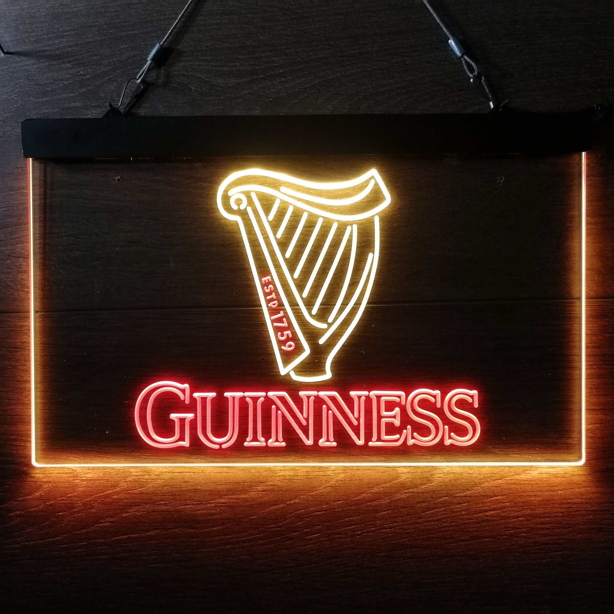 Guinness Beer Logo Neon LED Sign