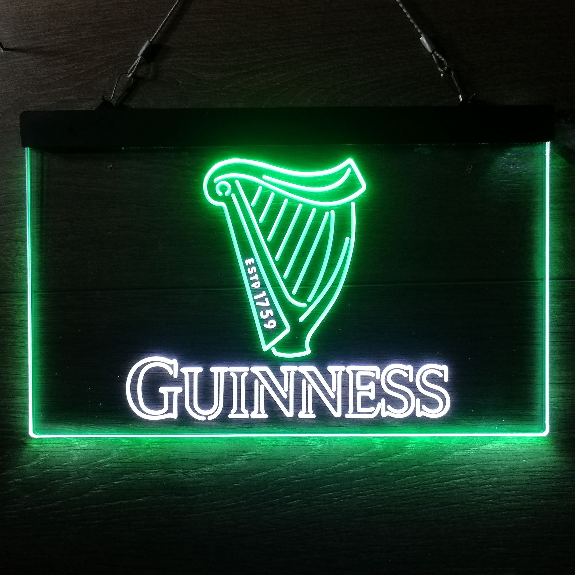 Guinness Beer Logo Neon LED Sign