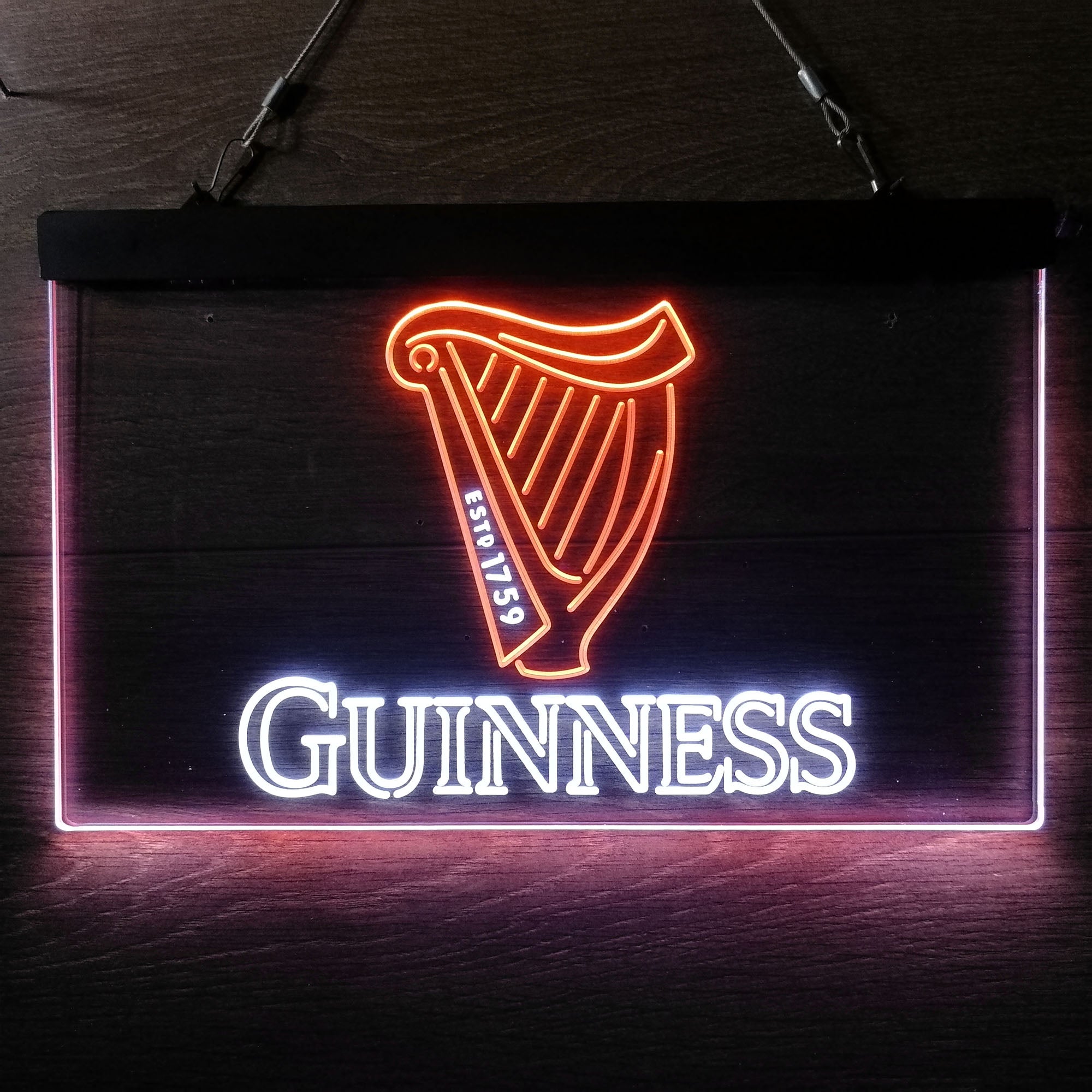 Guinness Beer Logo Neon LED Sign