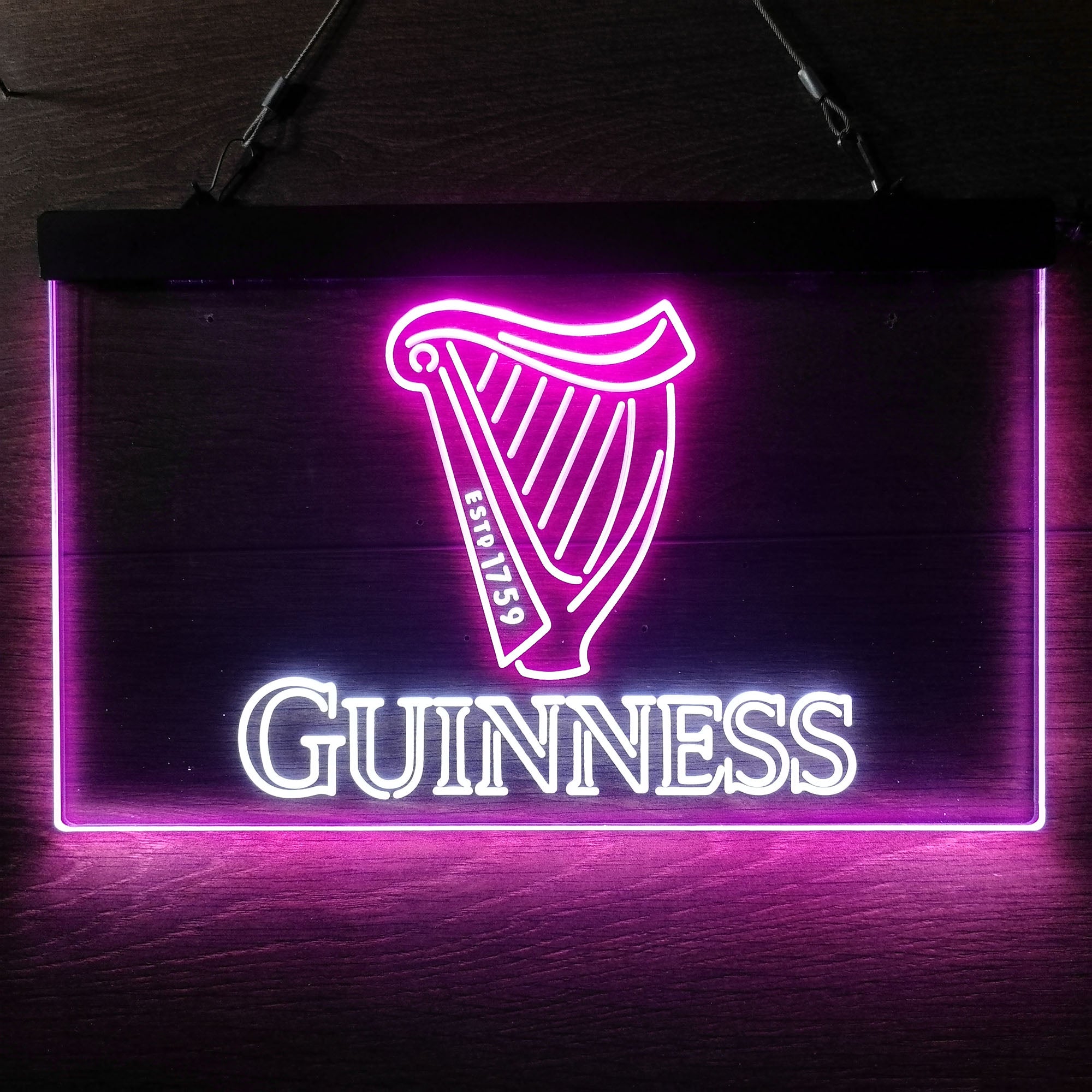 Guinness Beer Logo Neon LED Sign