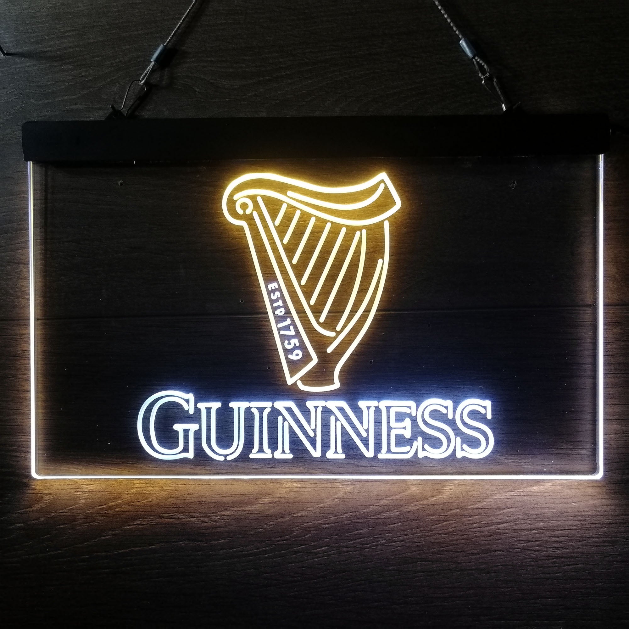 Guinness Beer Logo Neon LED Sign