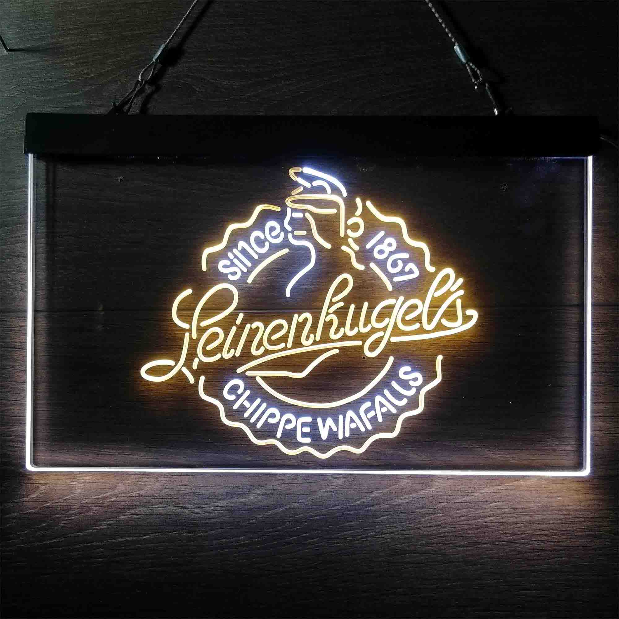 Leinenkugel Brewery Chippewa Falls Since 1867 Neon LED Sign