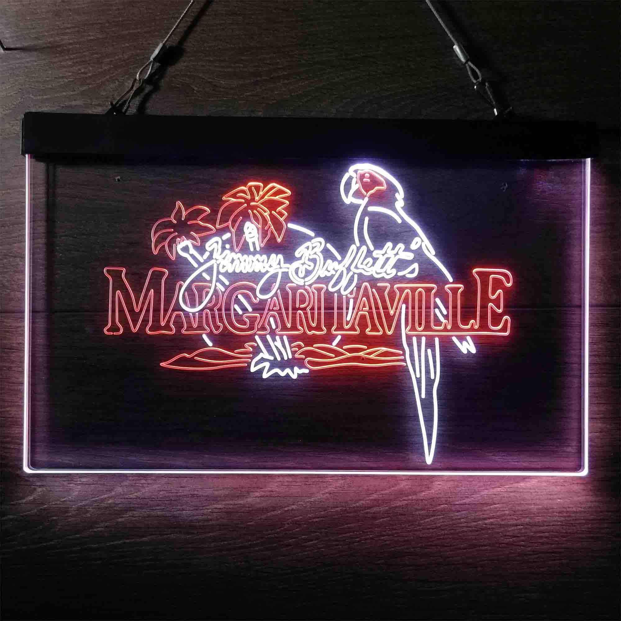Jimmy Buffett's Margaritaville Neon LED Sign