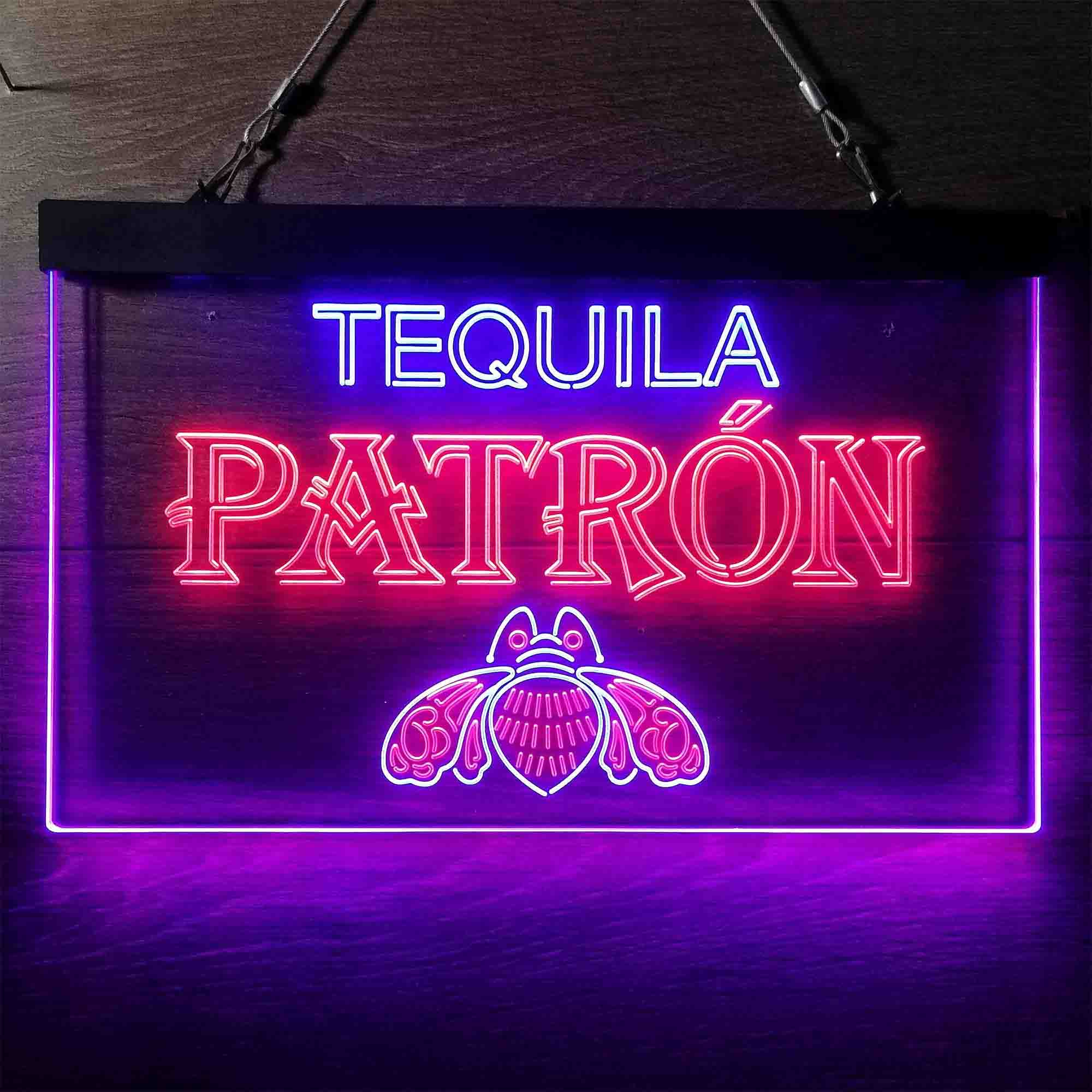 Tequila Patron Wine Neon LED Sign