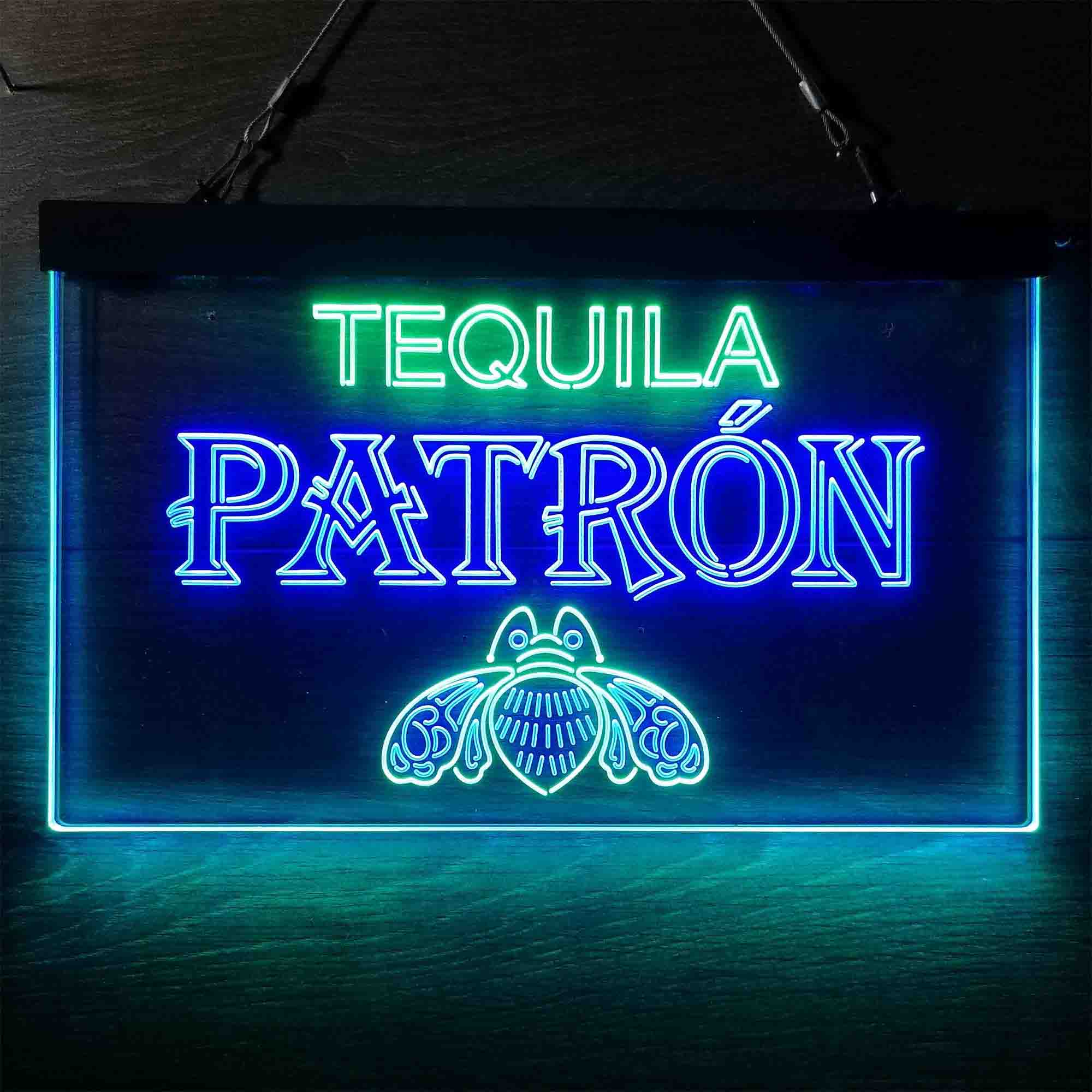 Tequila Patron Wine Neon LED Sign