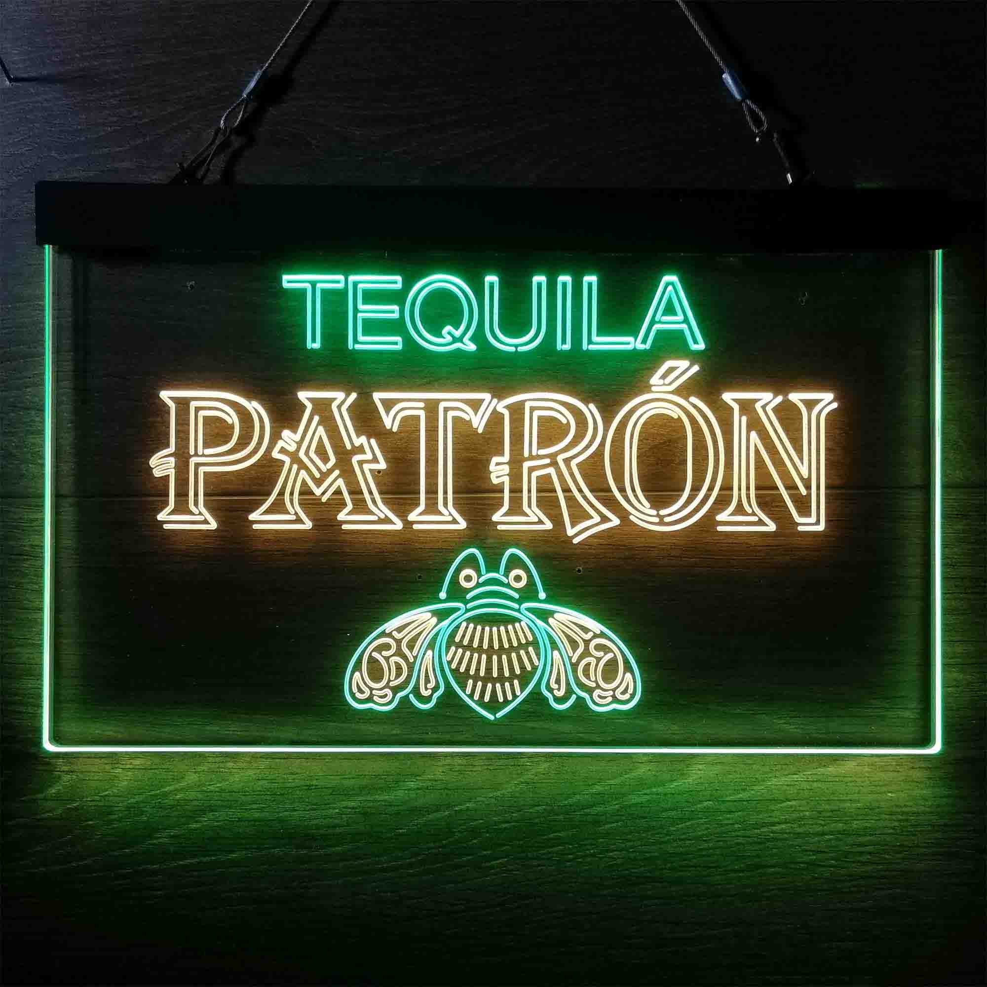 Tequila Patron Wine Neon LED Sign