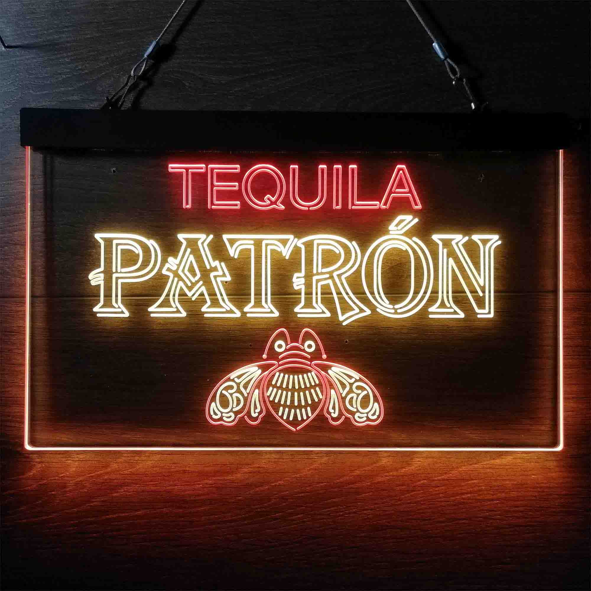 Tequila Patron Wine Neon LED Sign