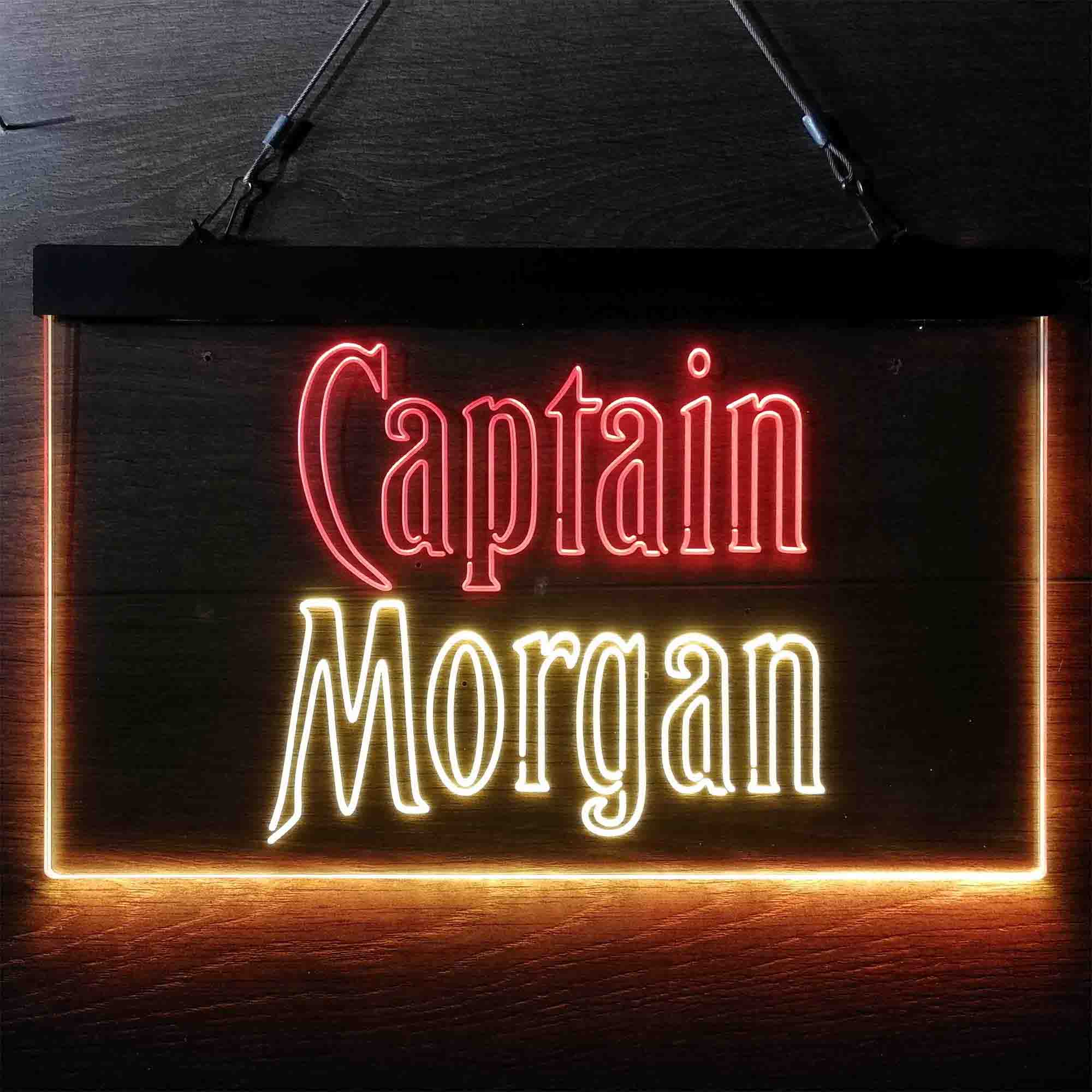 Captain Morgan Wordmark Neon LED Sign