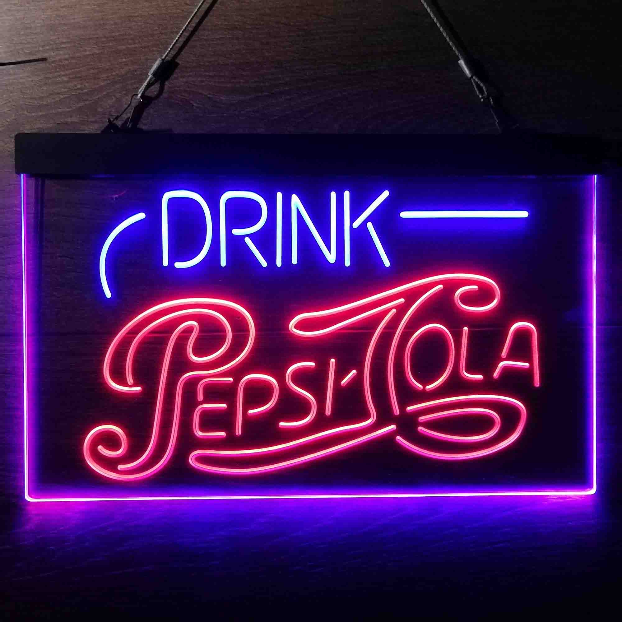 Drink Pepsi Cola Neon LED Sign