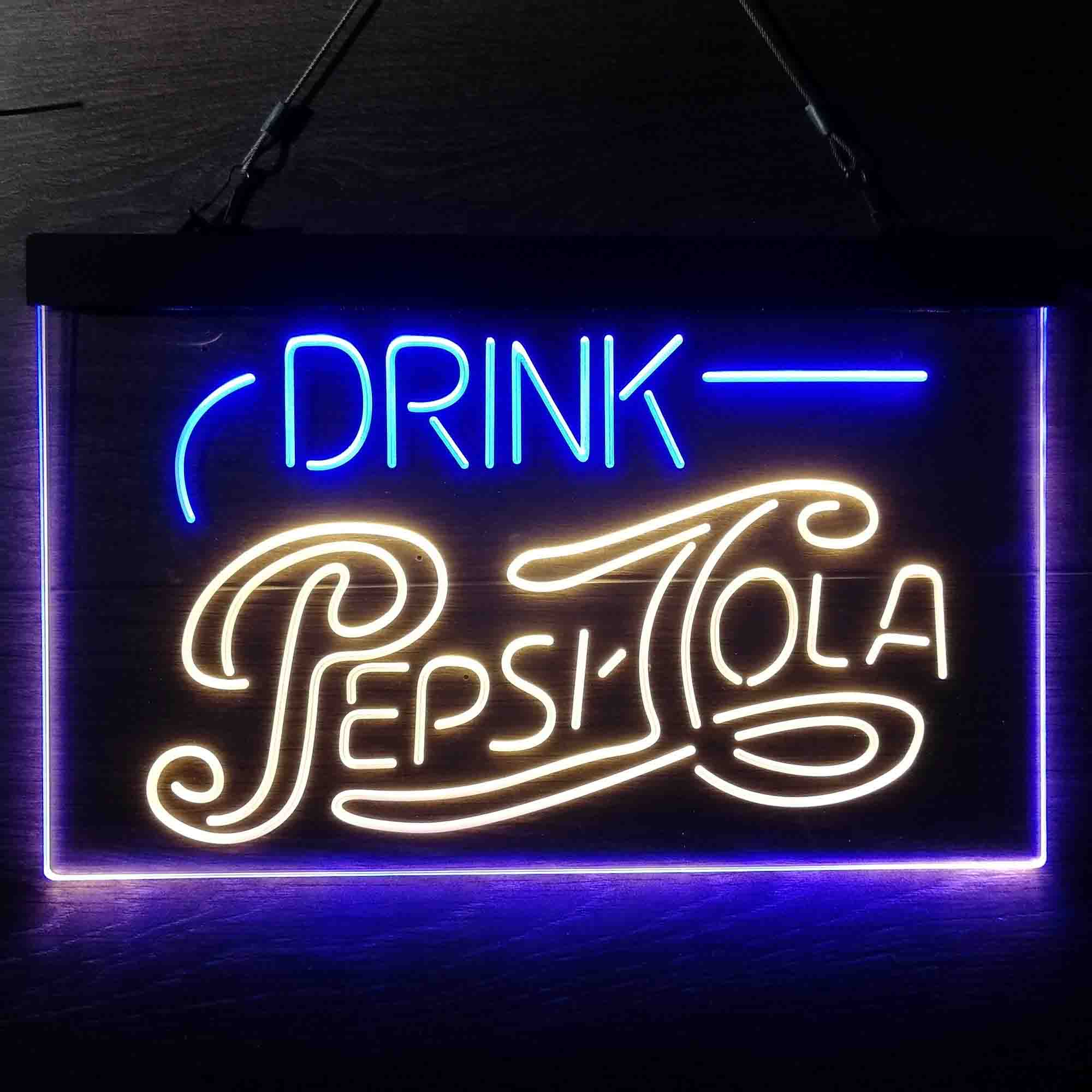 Drink Pepsi Cola Neon LED Sign