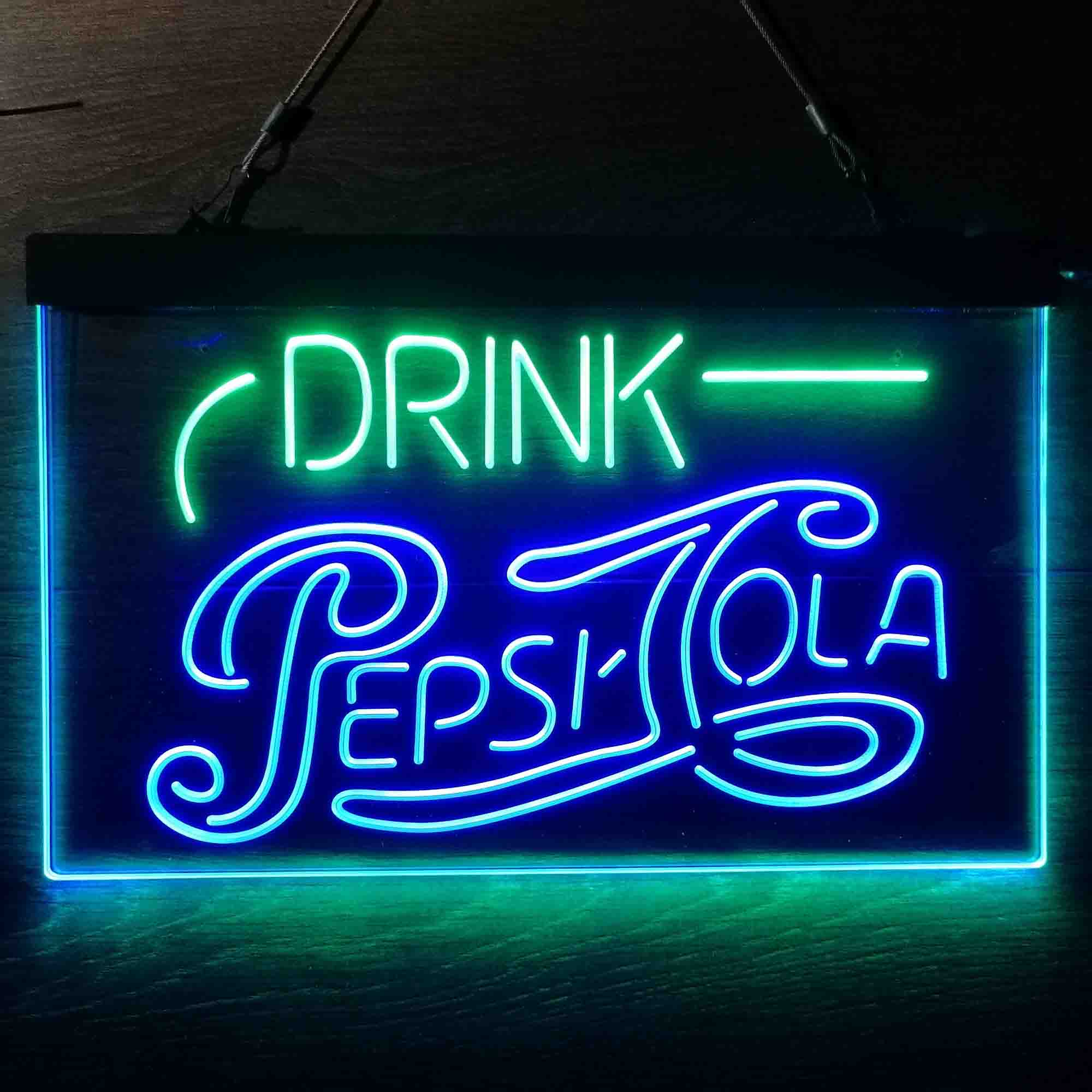 Drink Pepsi Cola Neon LED Sign