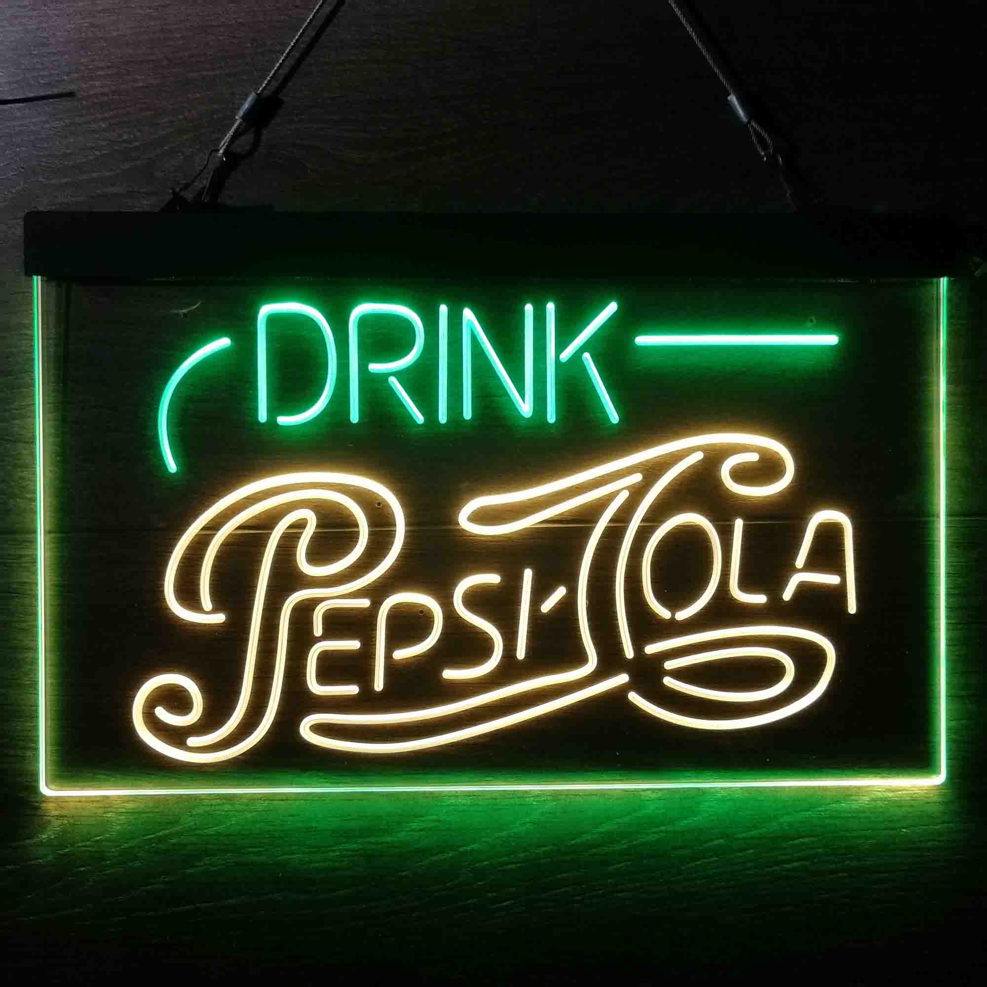 Drink Pepsi Cola Neon LED Sign