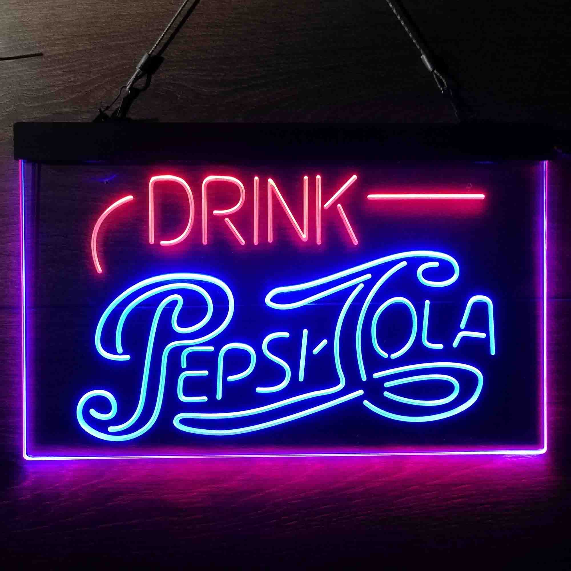 Drink Pepsi Cola Neon LED Sign