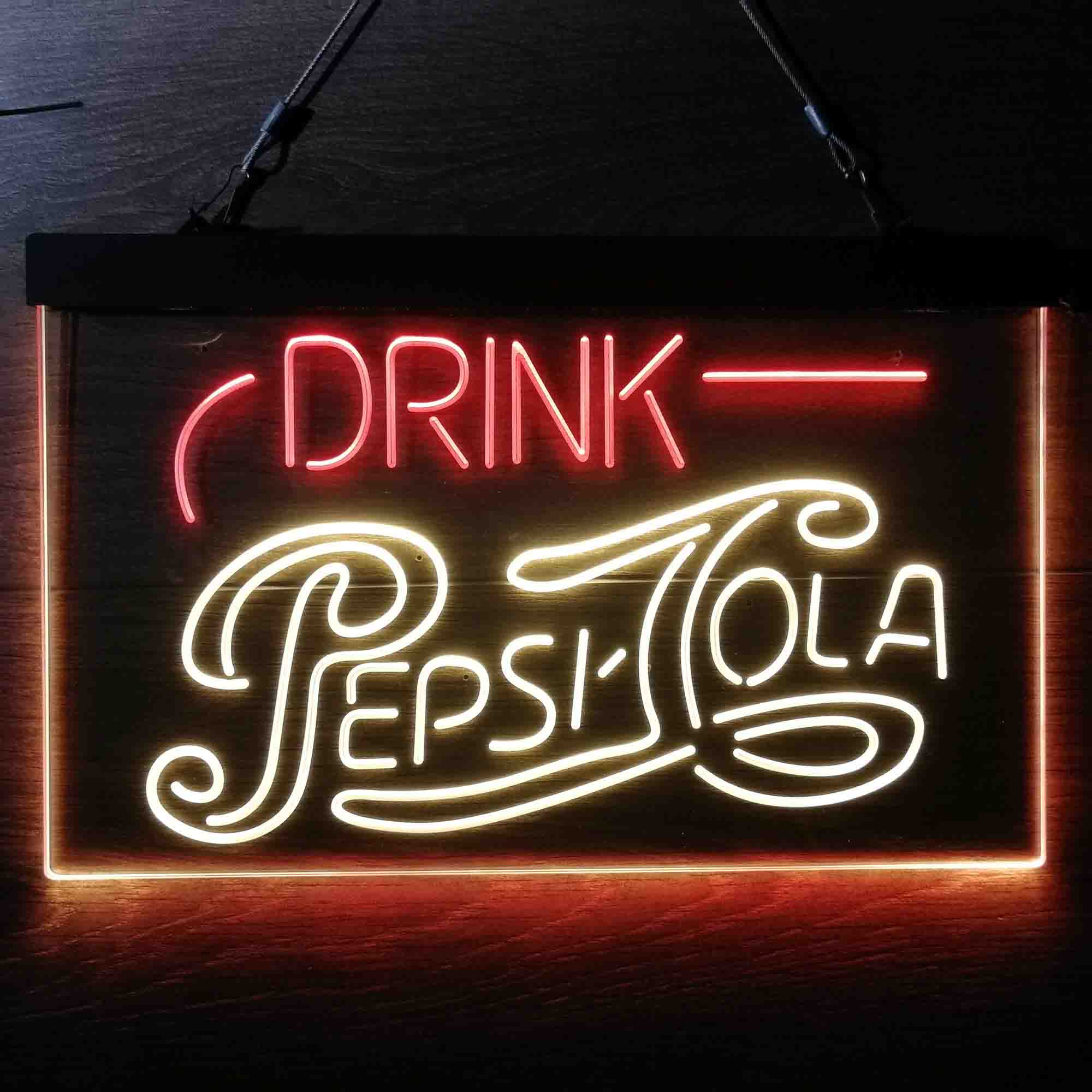 Drink Pepsi Cola Neon LED Sign