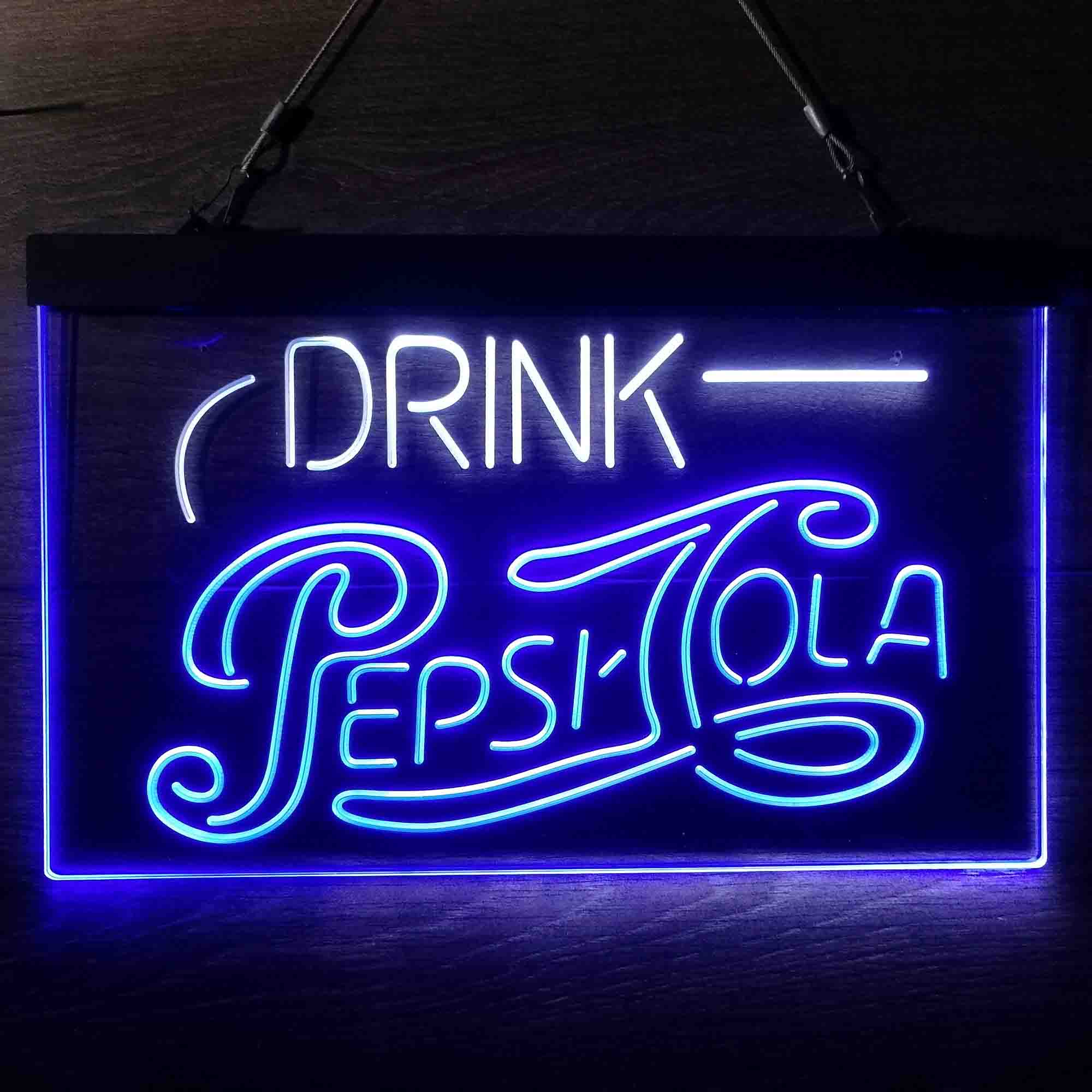 Drink Pepsi Cola Neon LED Sign