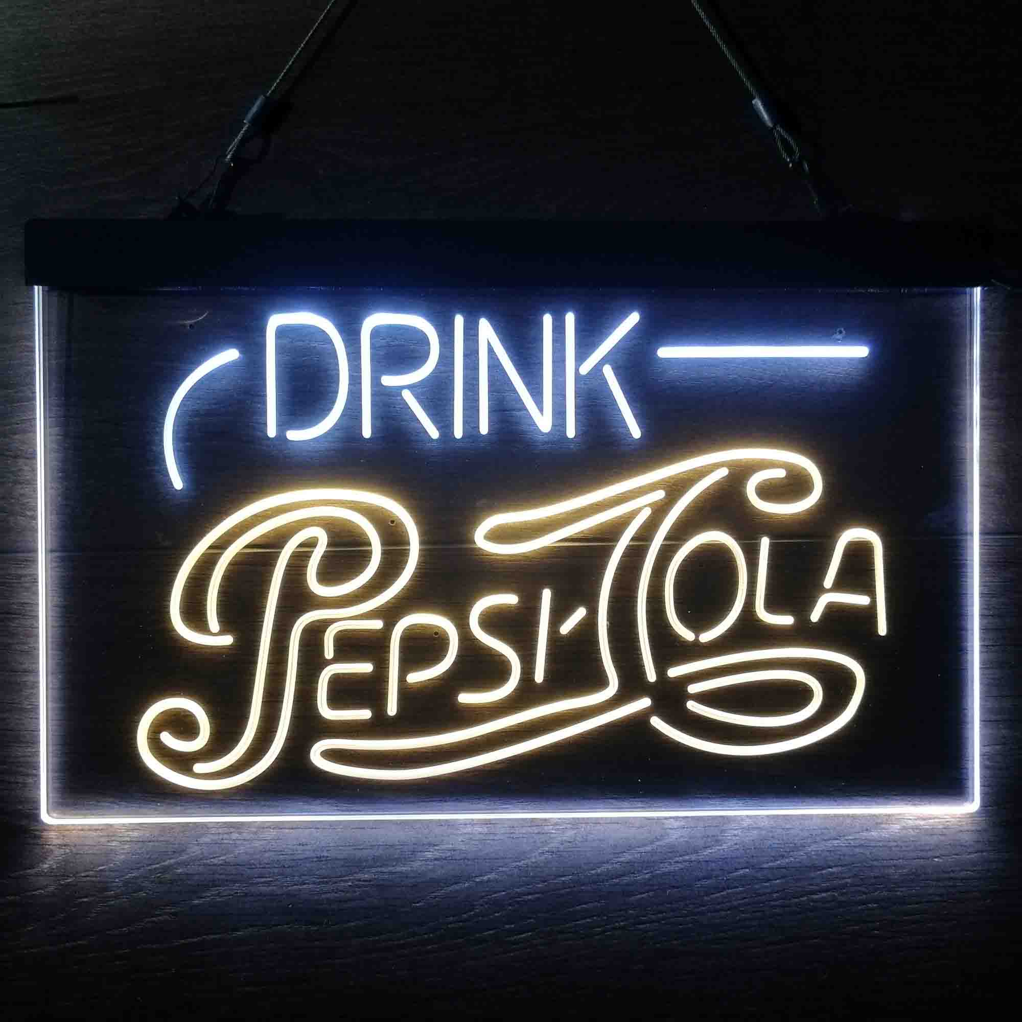 Drink Pepsi Cola Neon LED Sign