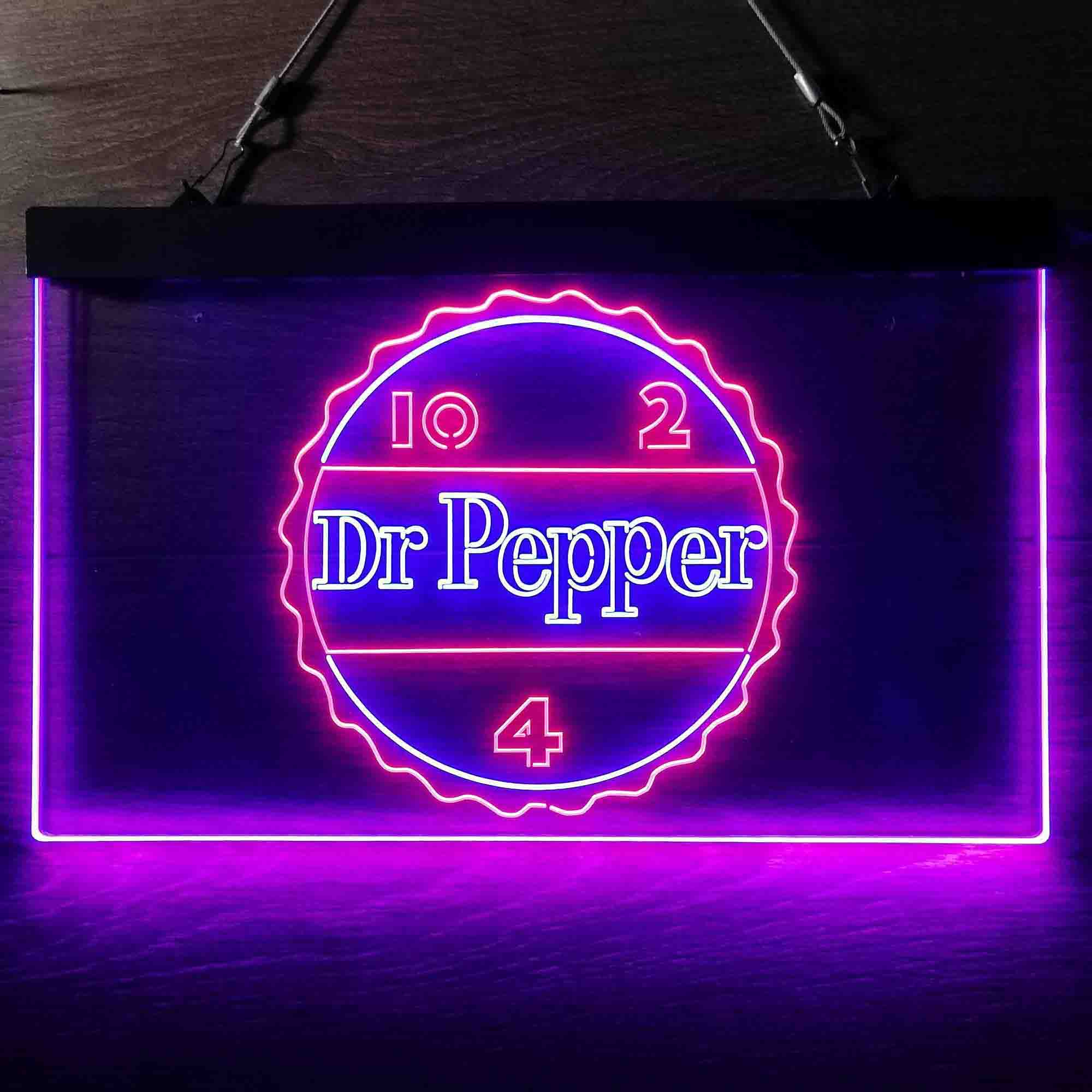 Dr Pepper 10 2 4 Drink Neon LED Sign