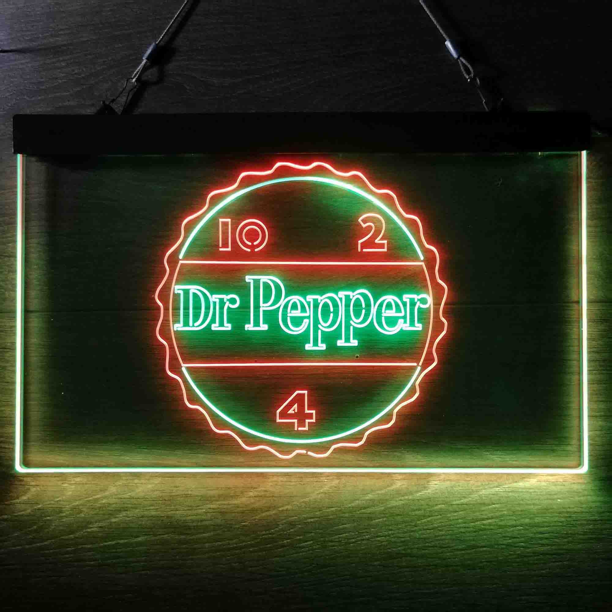 Dr Pepper 10 2 4 Drink Neon LED Sign