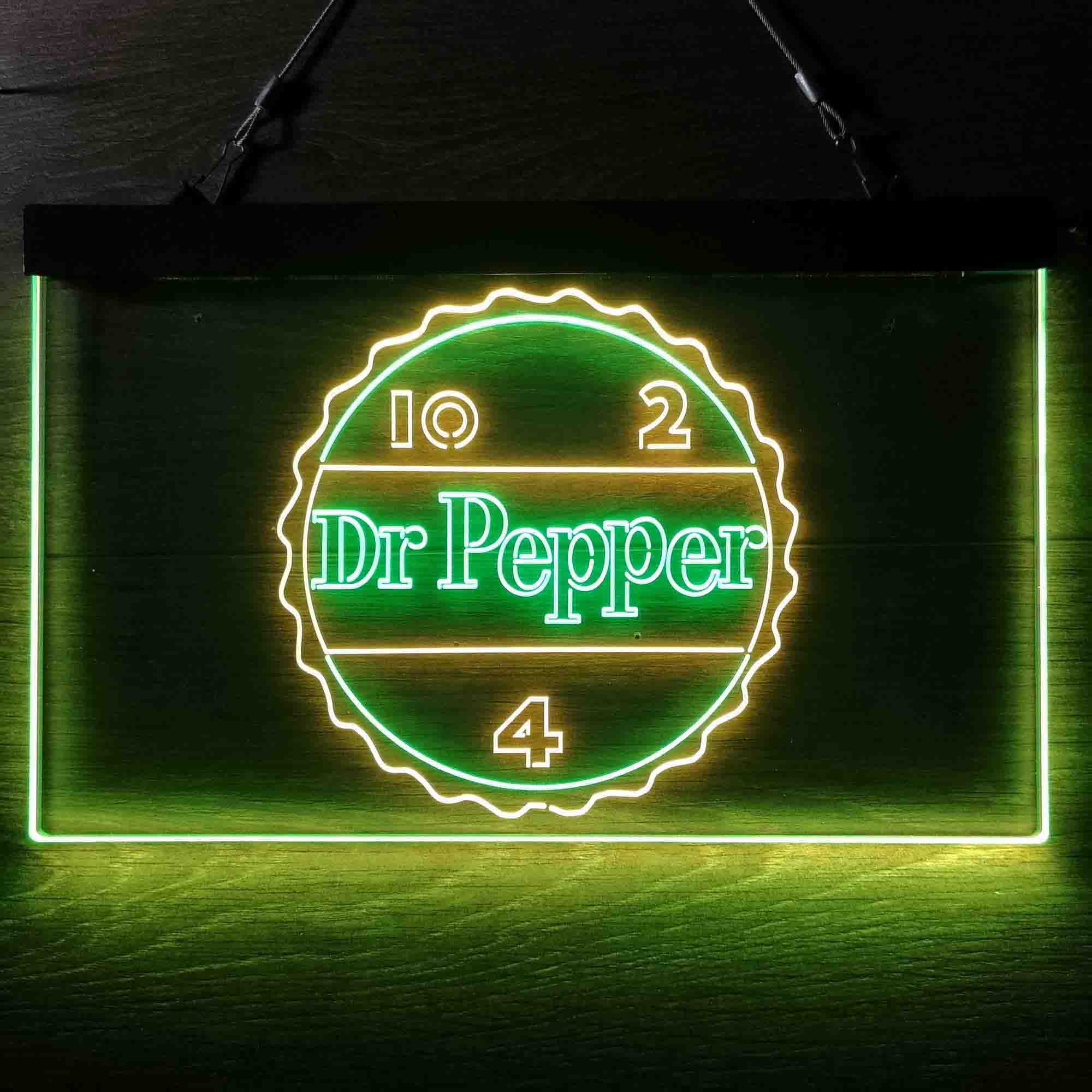 Dr Pepper 10 2 4 Drink Neon LED Sign