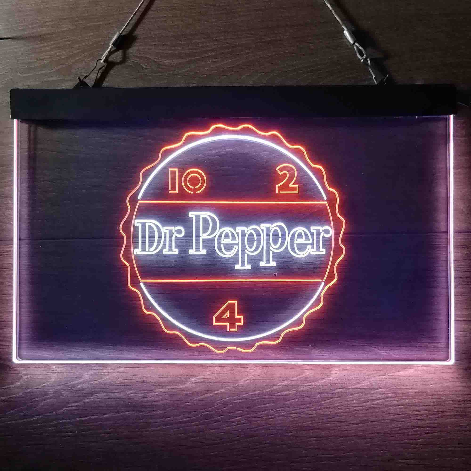 Dr Pepper 10 2 4 Drink Neon LED Sign