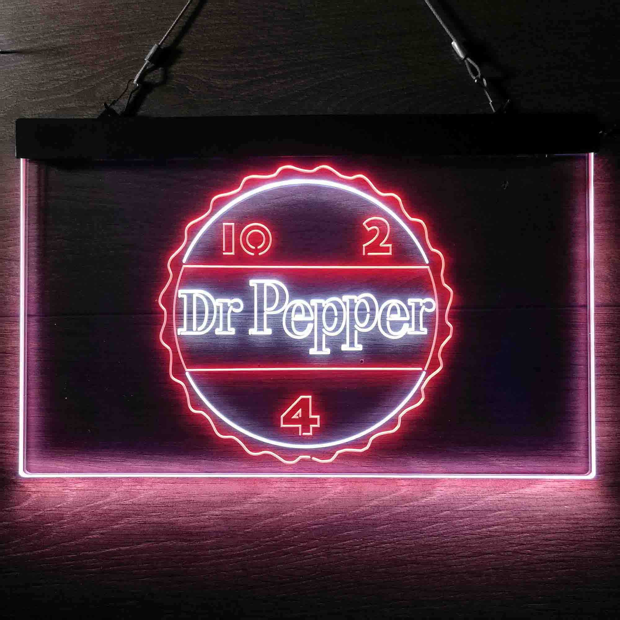 Dr Pepper 10 2 4 Drink Neon LED Sign