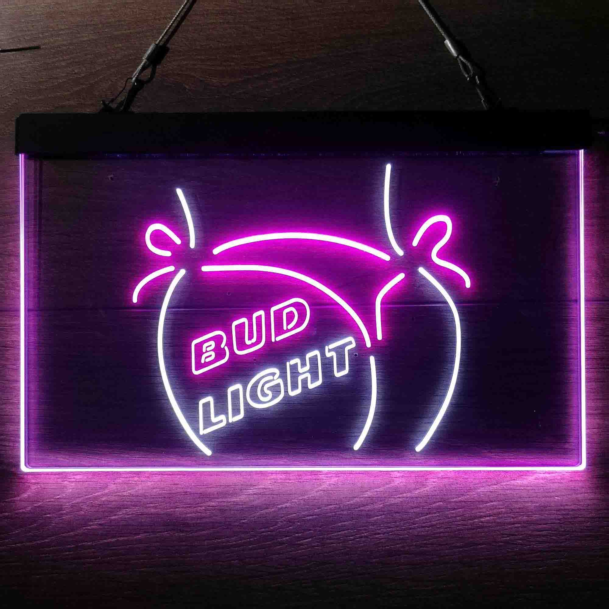 Bikini Bud Light Lady Neon LED Sign