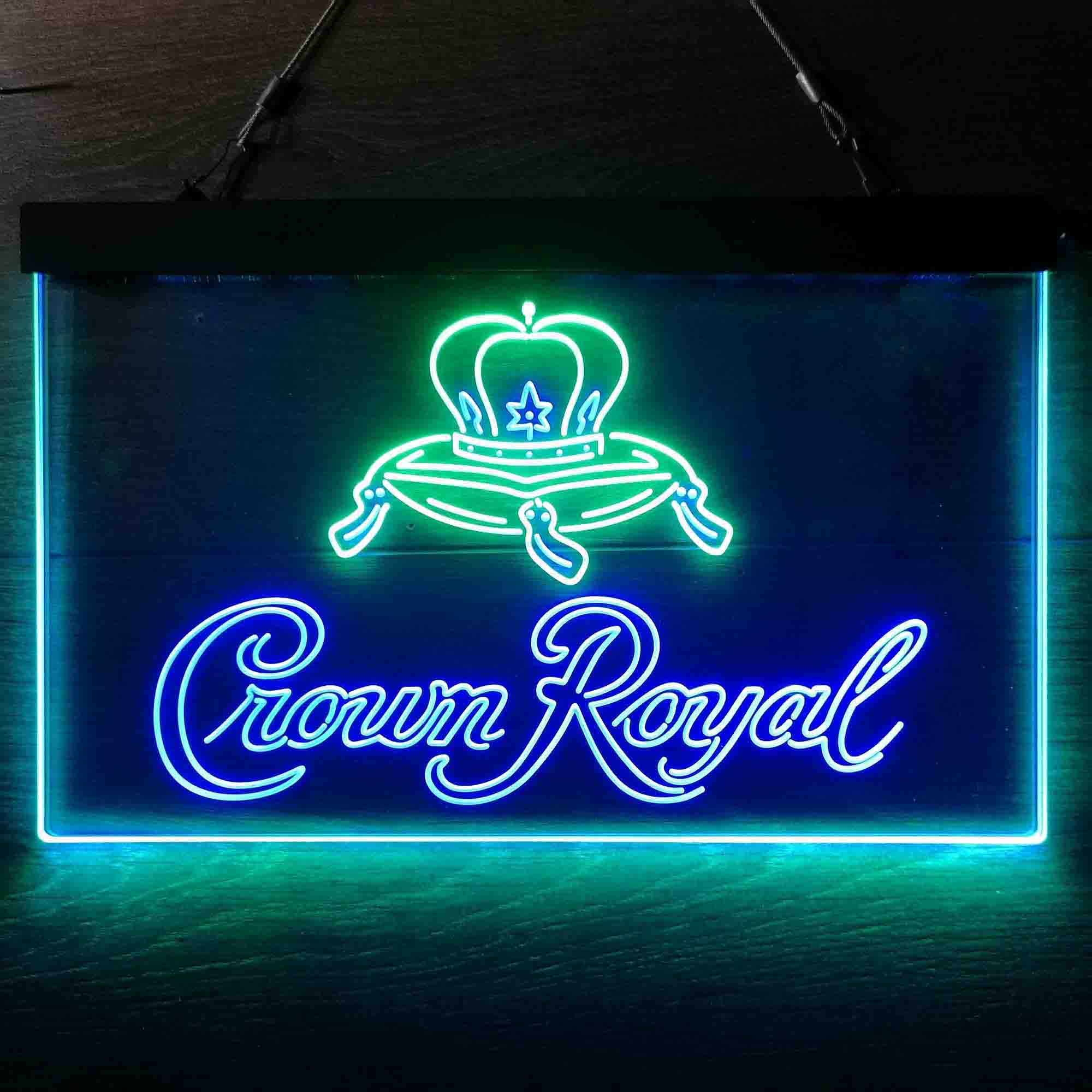 Crown Royal Delicate Line Wine Neon LED Sign