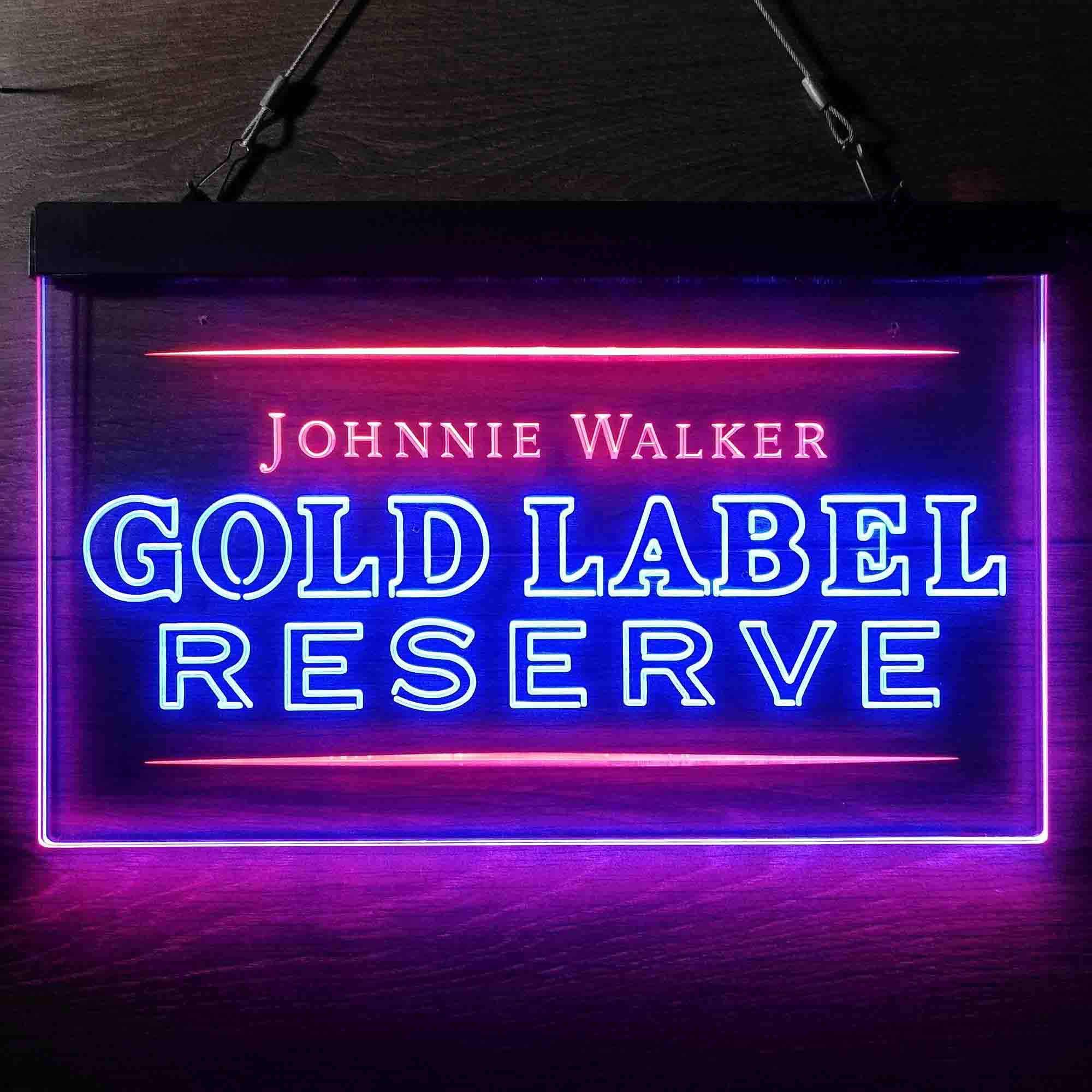 Johnnie Walker Gold Label Reserve Neon LED Sign