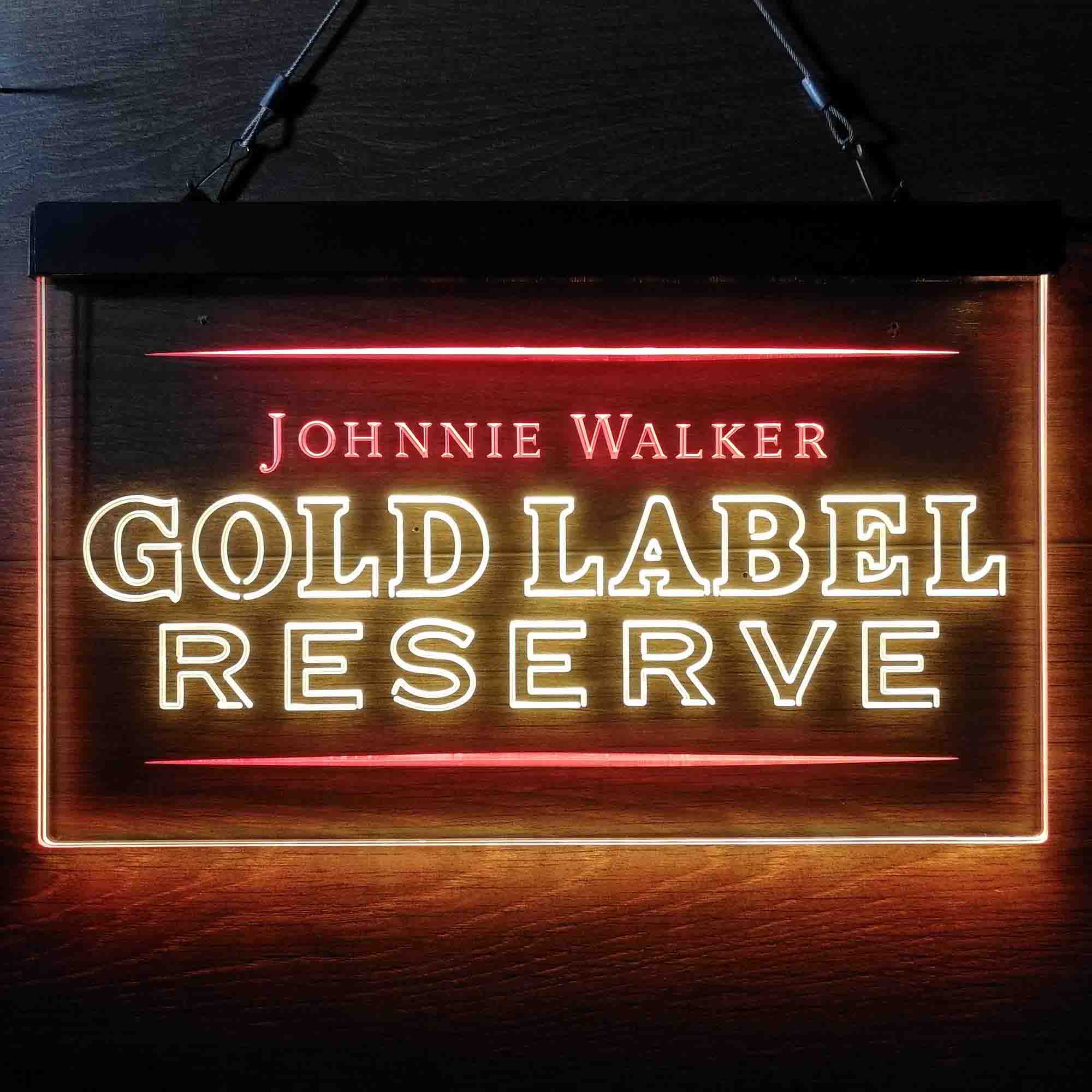 Johnnie Walker Gold Label Reserve Neon LED Sign
