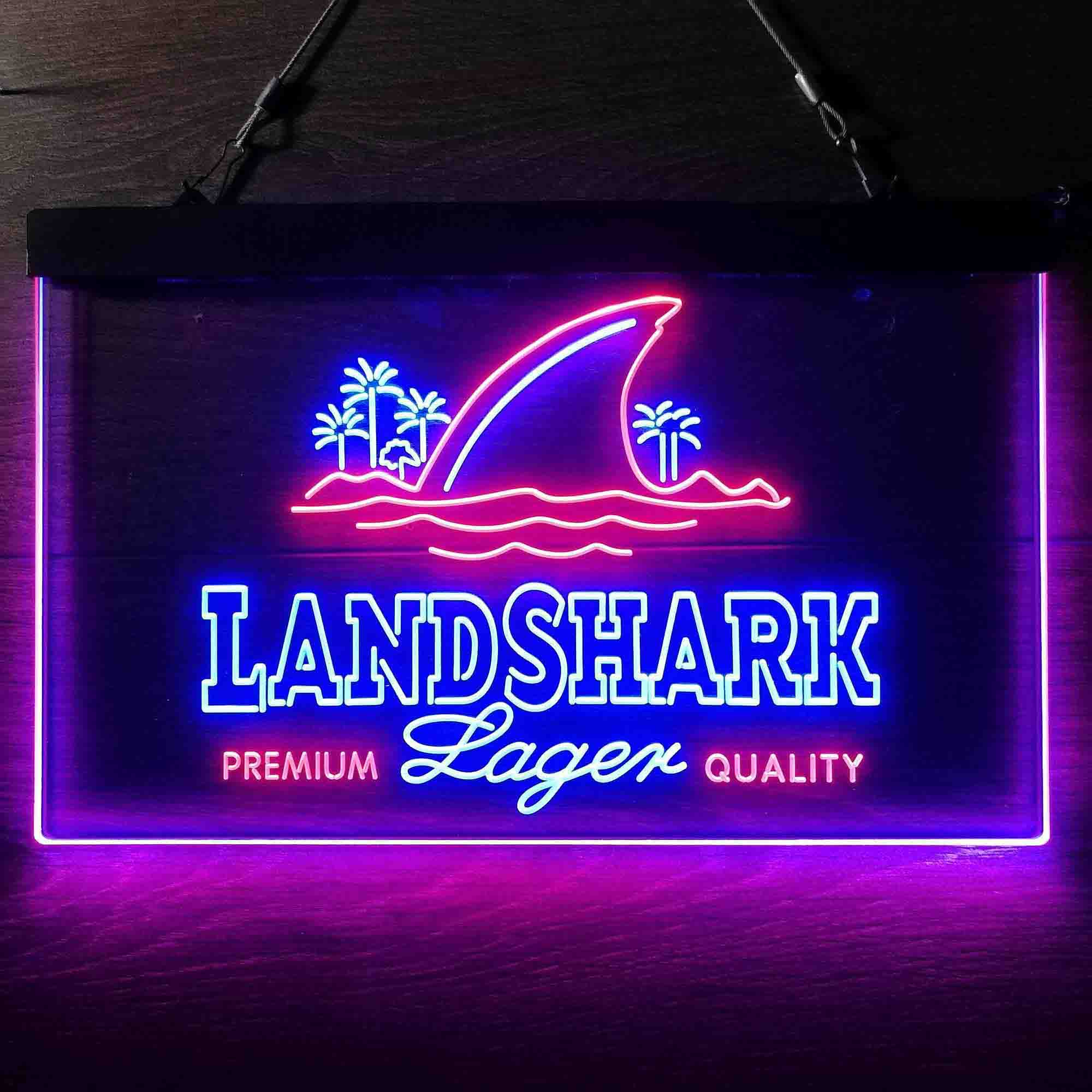 Landshark Lager Premium Quality Neon LED Sign