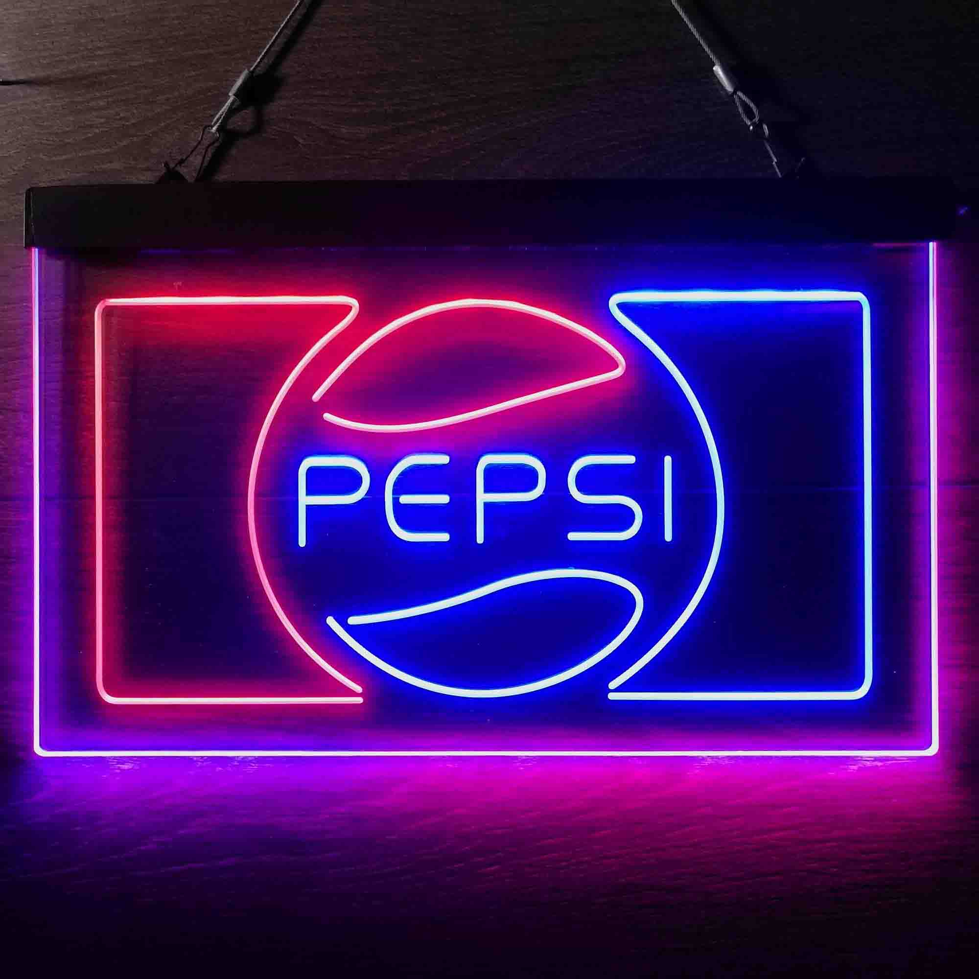 Pepsi Cola Classic Drink Neon LED Sign