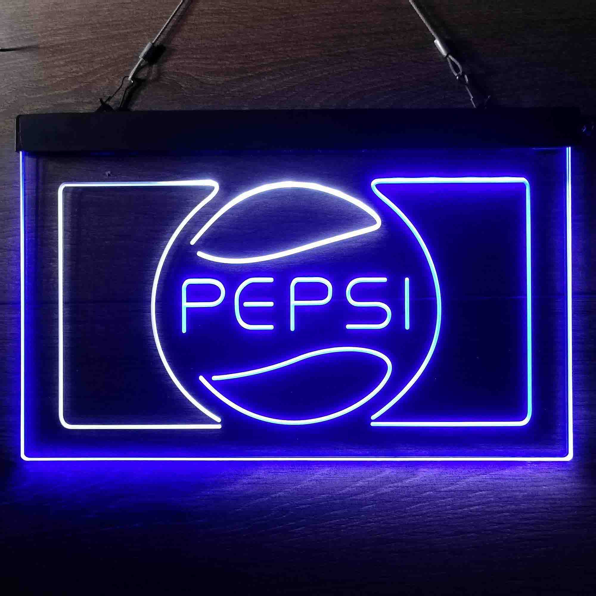 Pepsi Cola Classic Drink Neon LED Sign