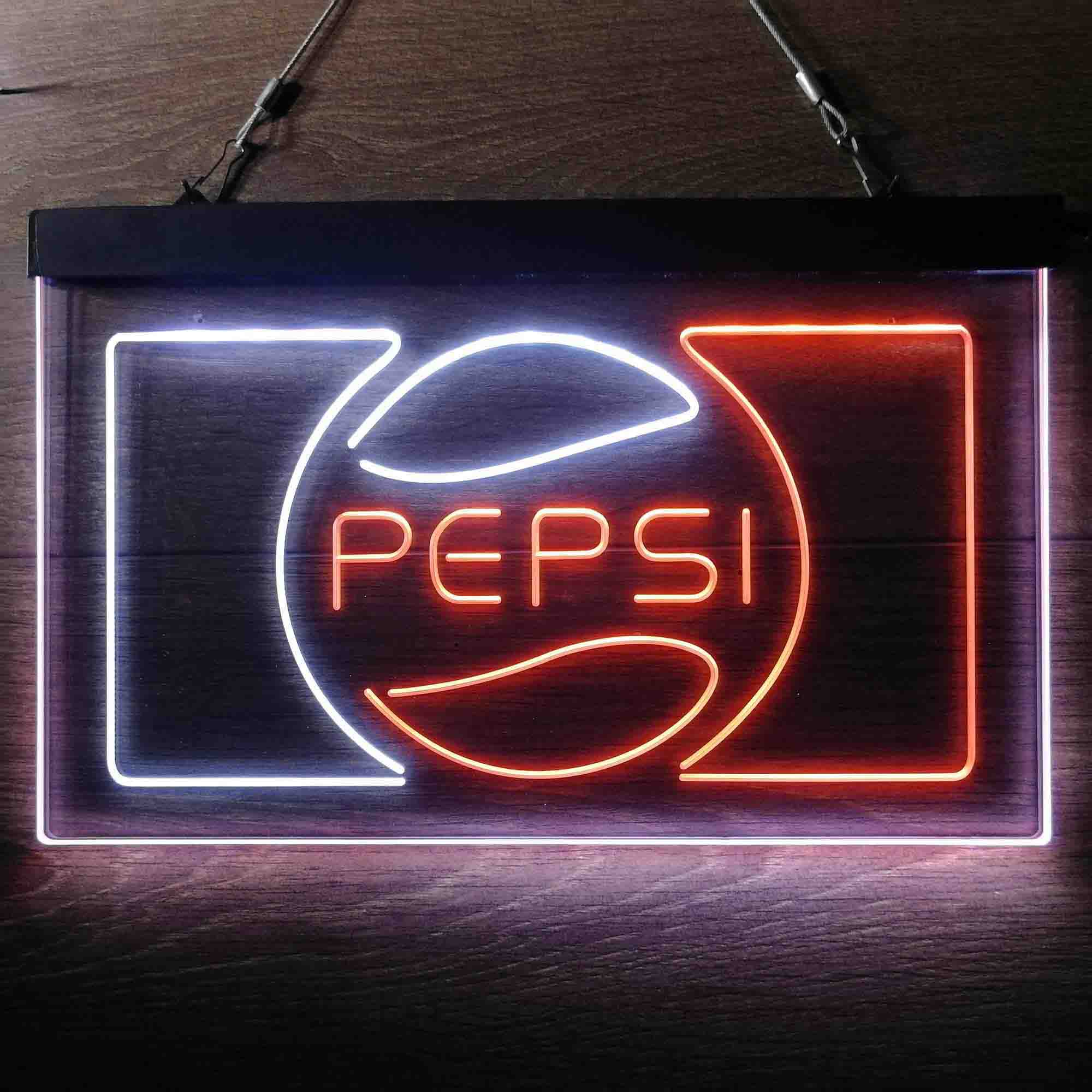 Pepsi Cola Classic Drink Neon LED Sign