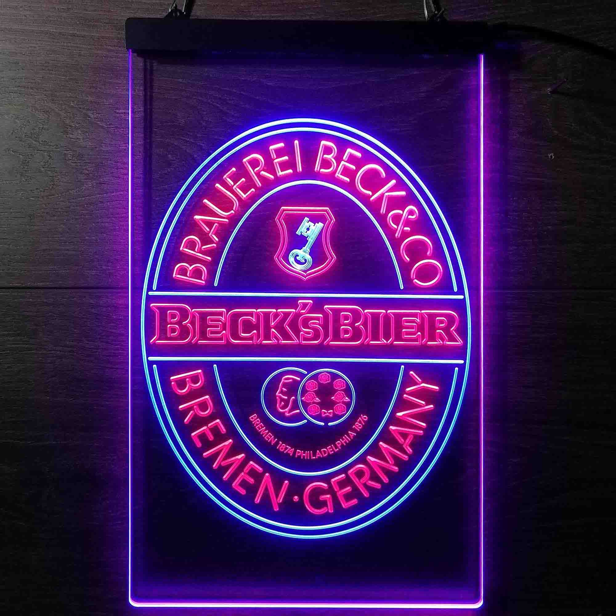 Beck's Bier Beer Neon LED Sign