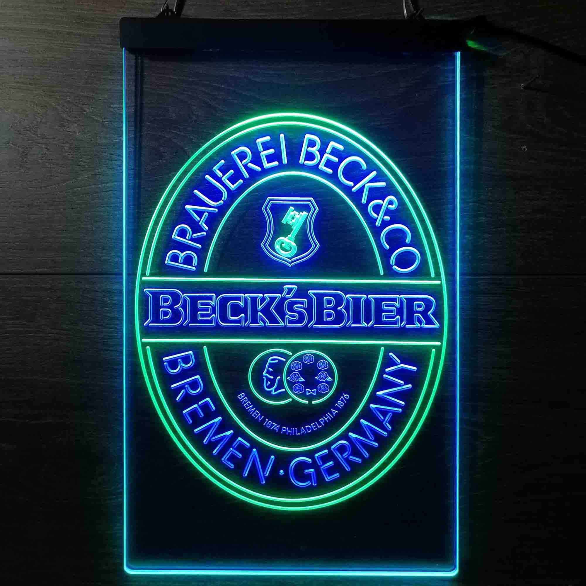 Beck's Bier Beer Neon LED Sign