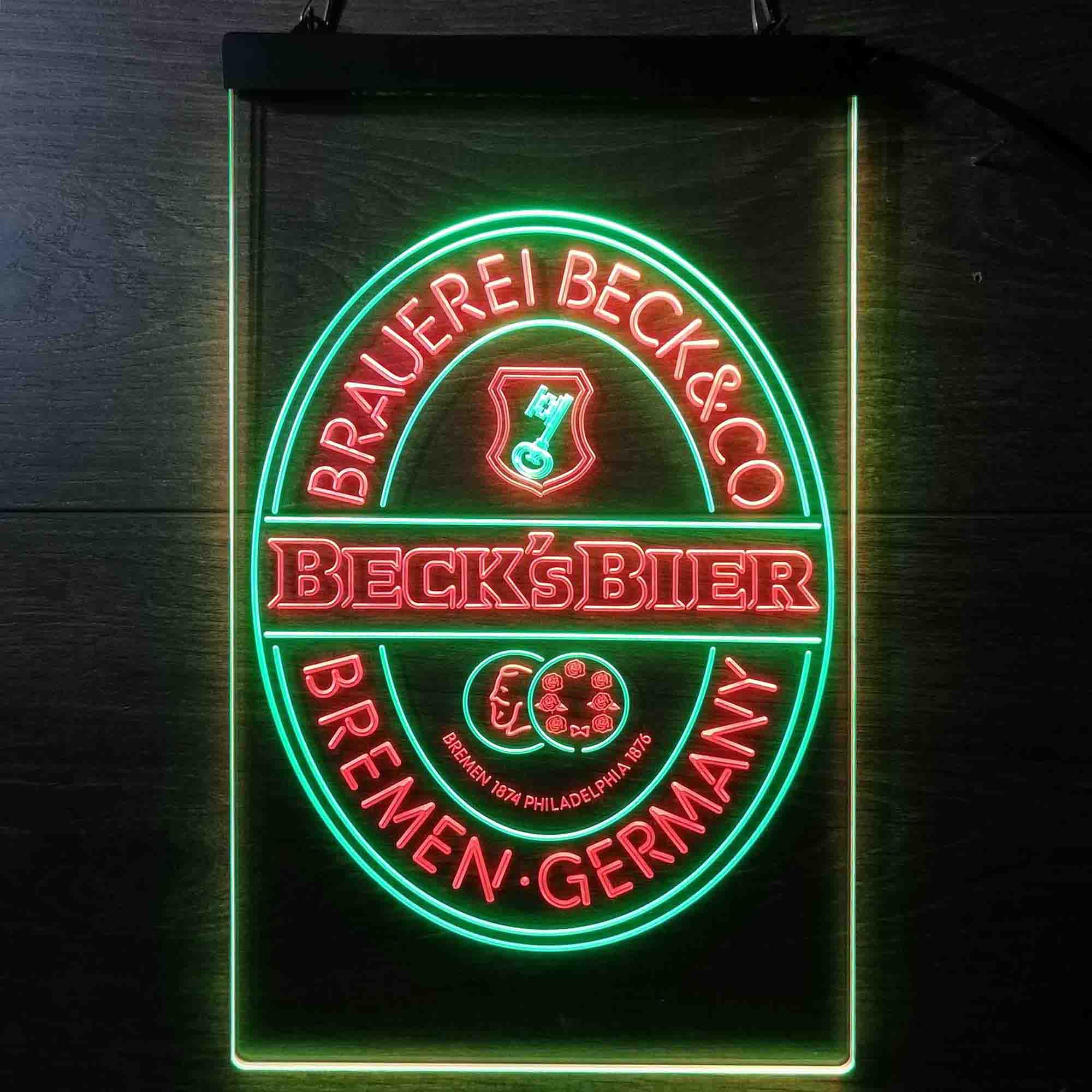 Beck's Bier Beer Neon LED Sign