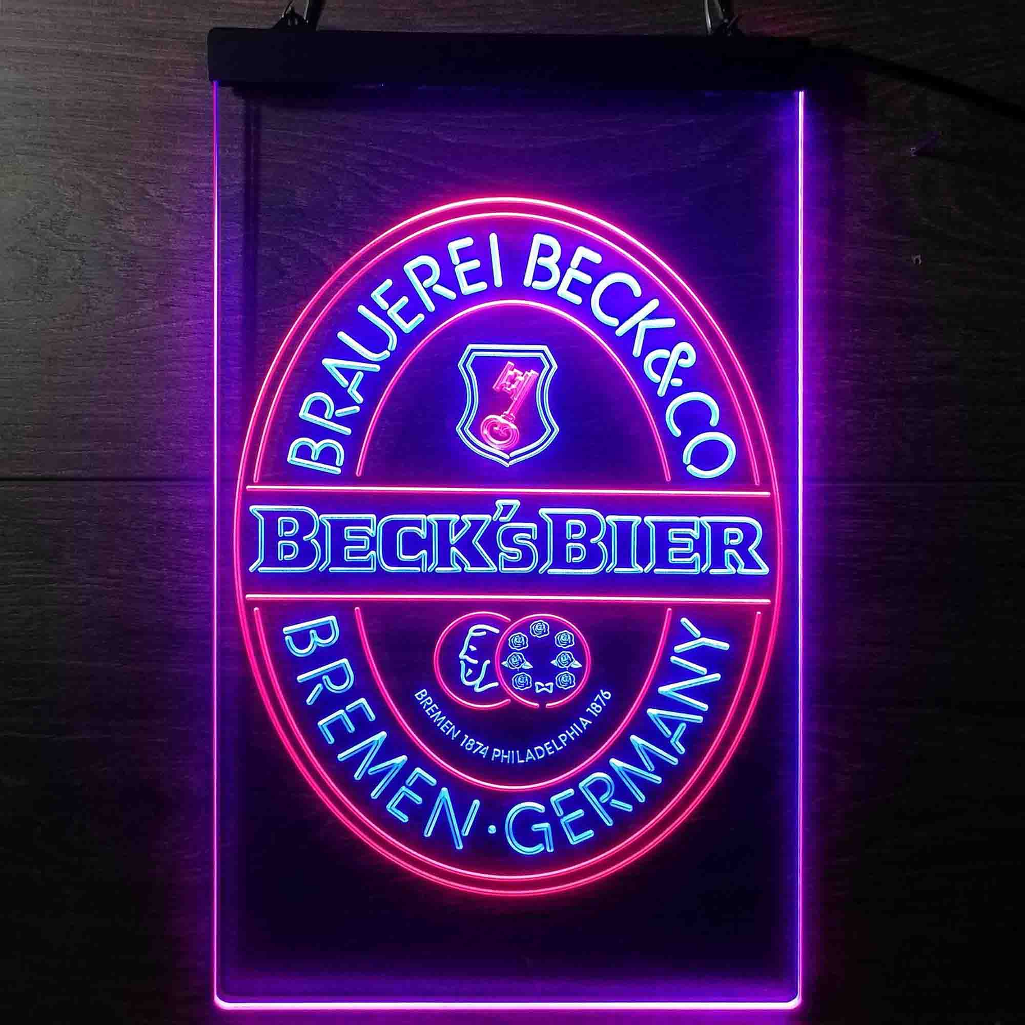 Beck's Bier Beer Neon LED Sign