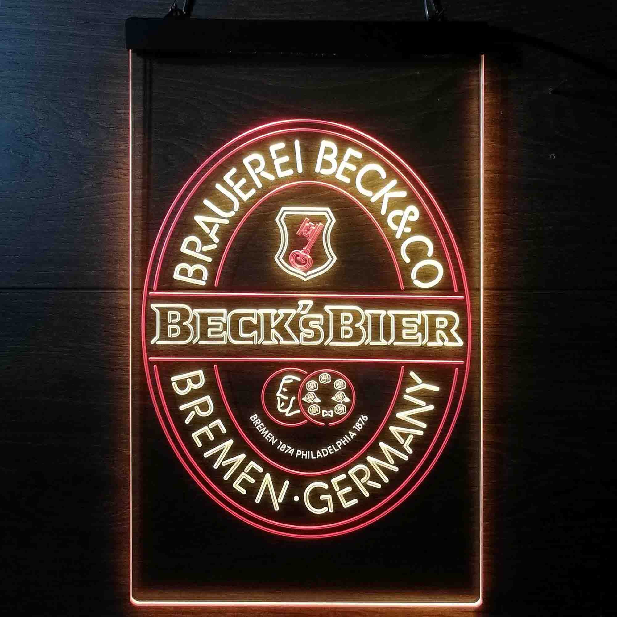 Beck's Bier Beer Neon LED Sign