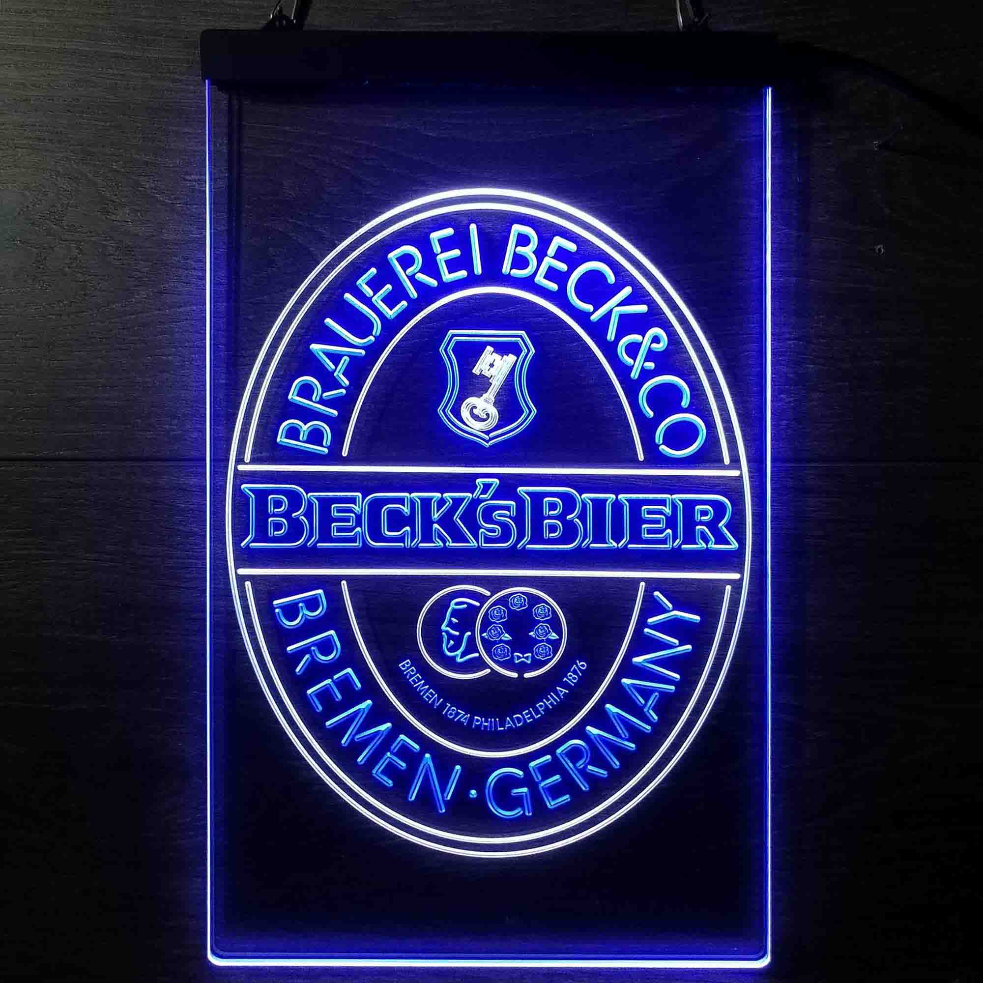 Beck's Bier Beer Neon LED Sign