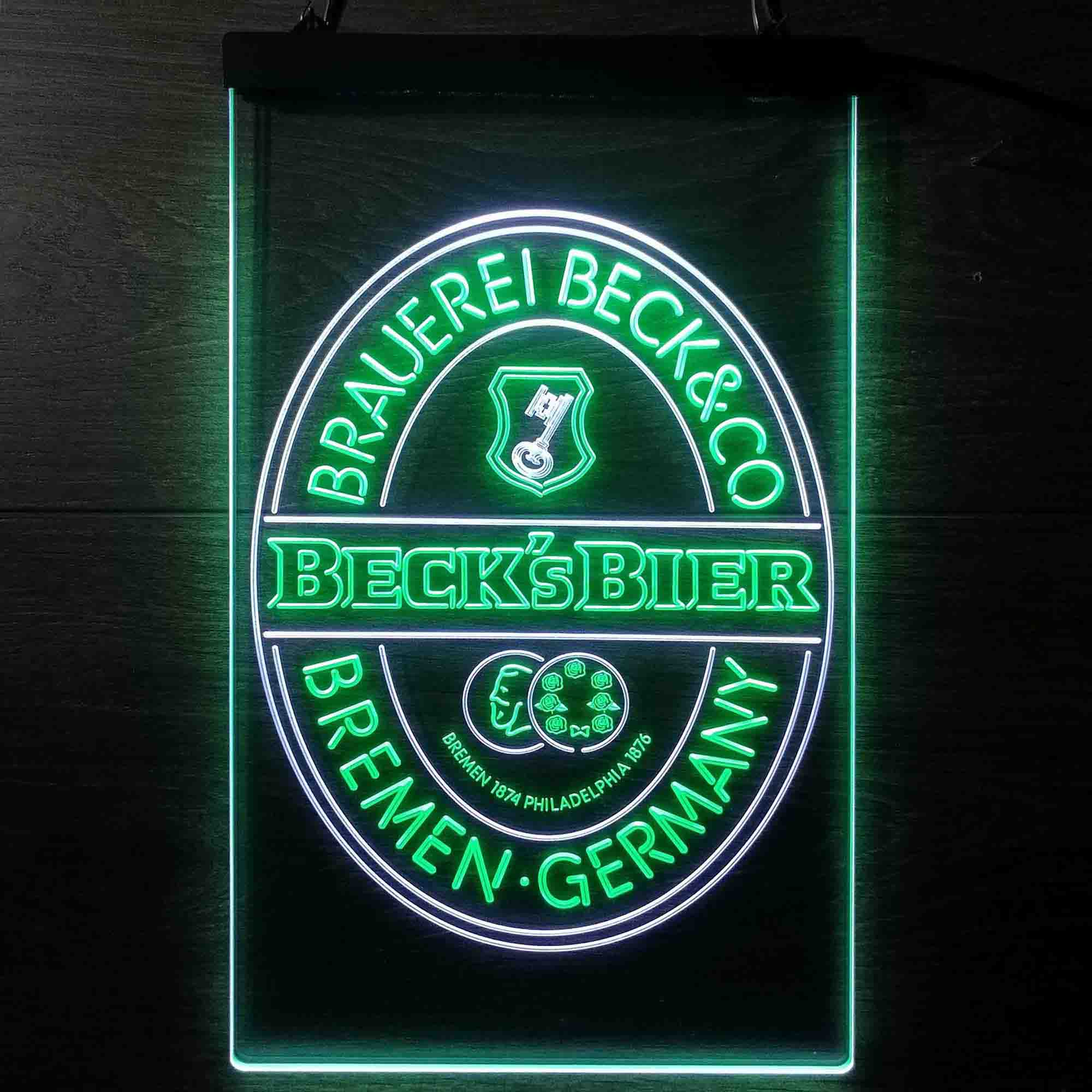 Beck's Bier Beer Neon LED Sign