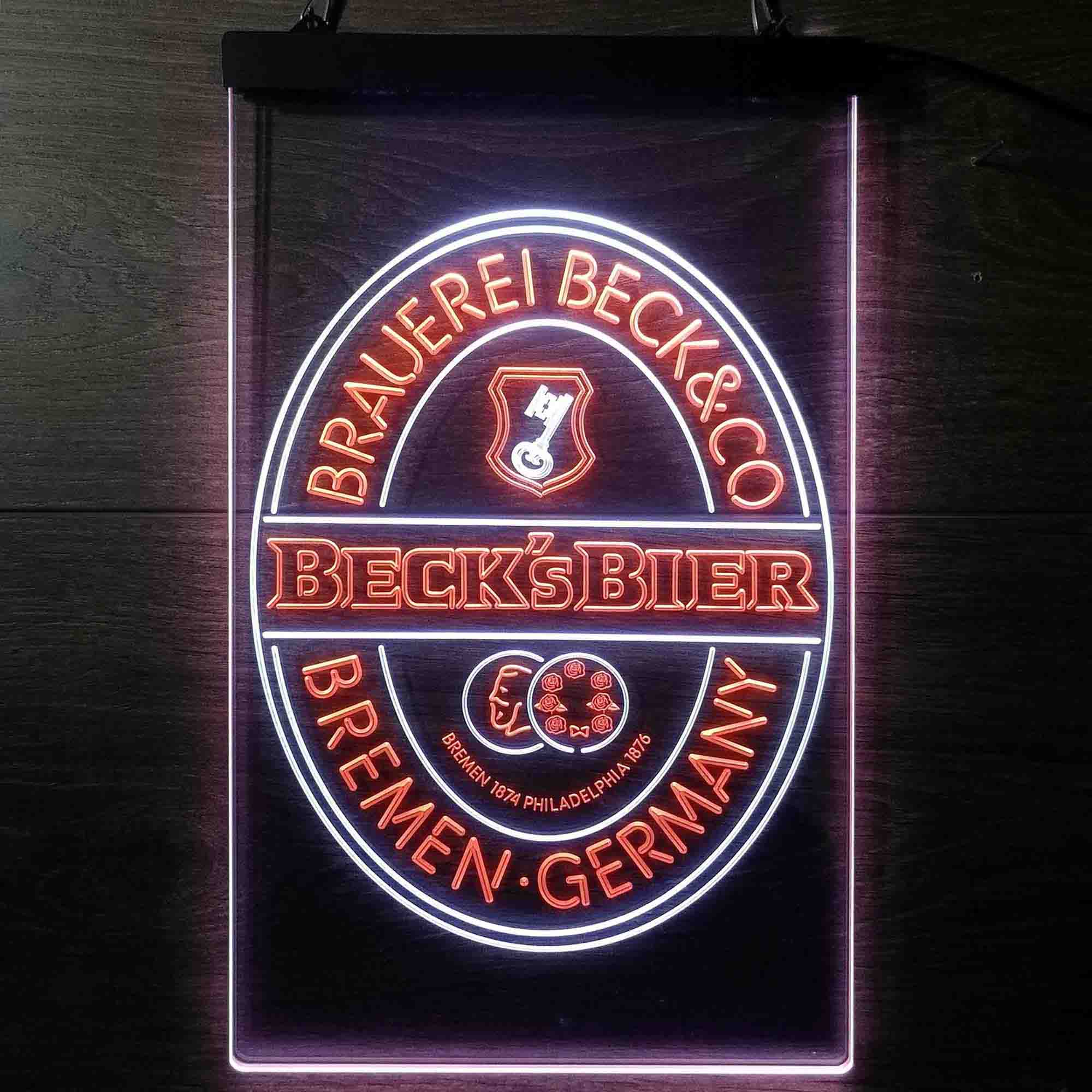 Beck's Bier Beer Neon LED Sign